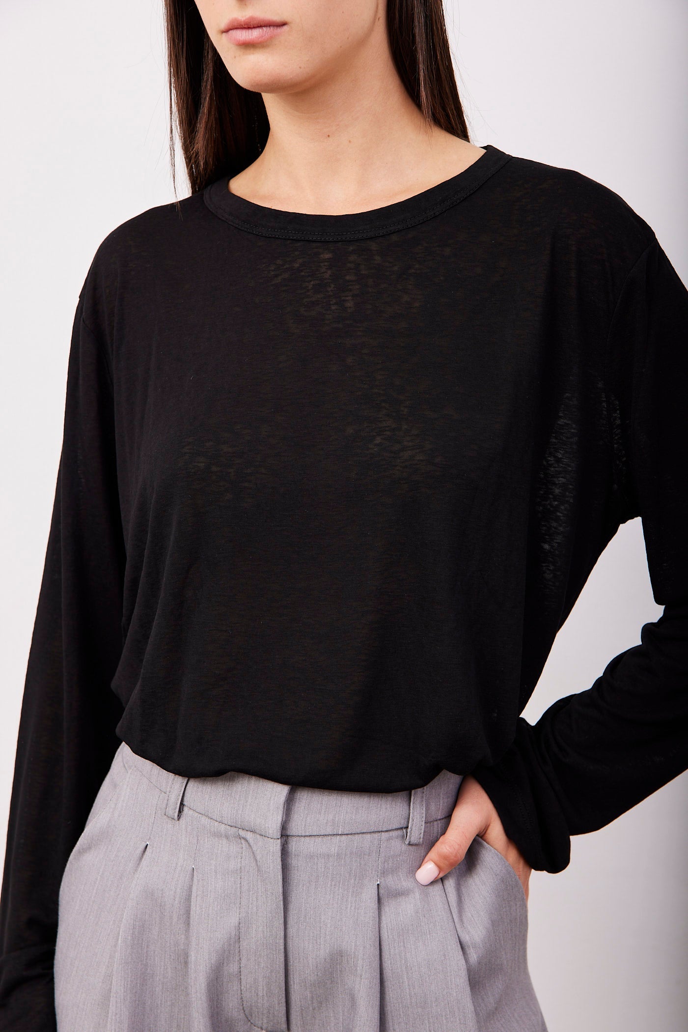 חולצה ארוכה מבד שקפקף - ITAY BRANDS