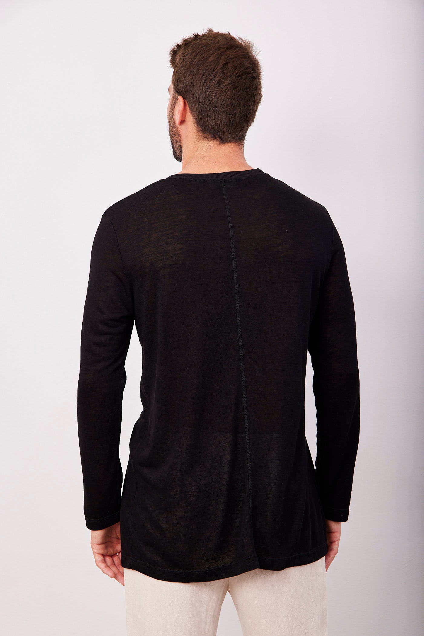 חולצה ארוכה במראה פשתן - ITAY BRANDS