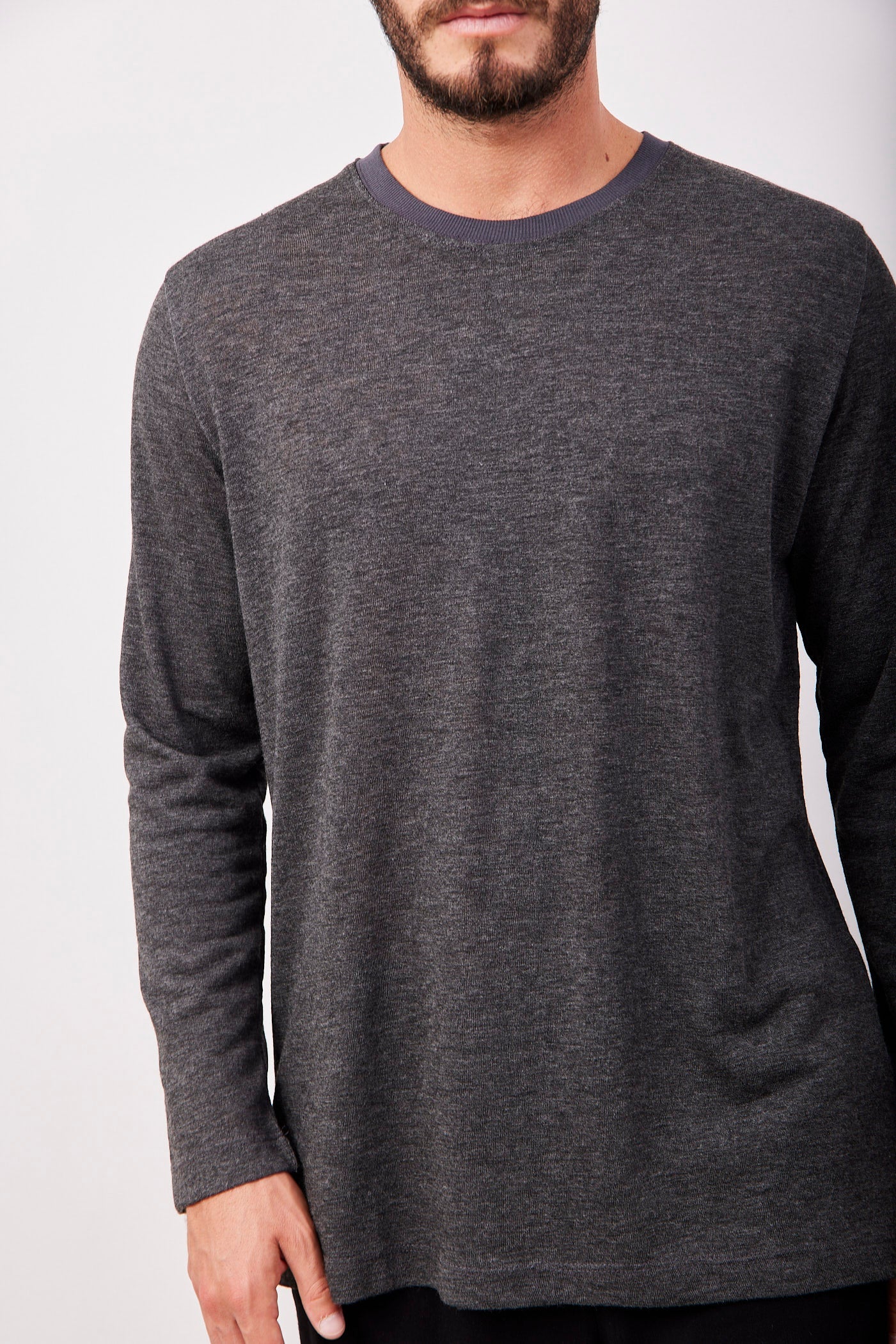 חולצה ארוכה במראה פשתן - ITAY BRANDS