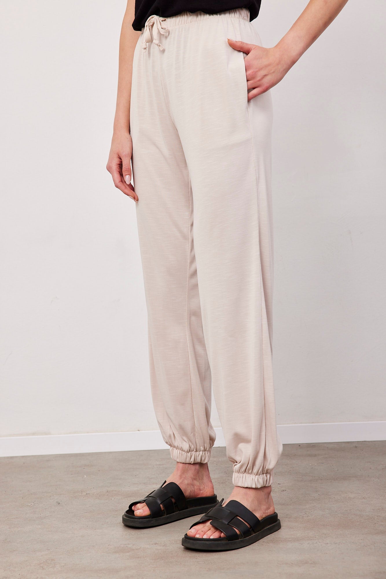 מכנסי ג׳וגר מבד נשפך - ITAY BRANDS