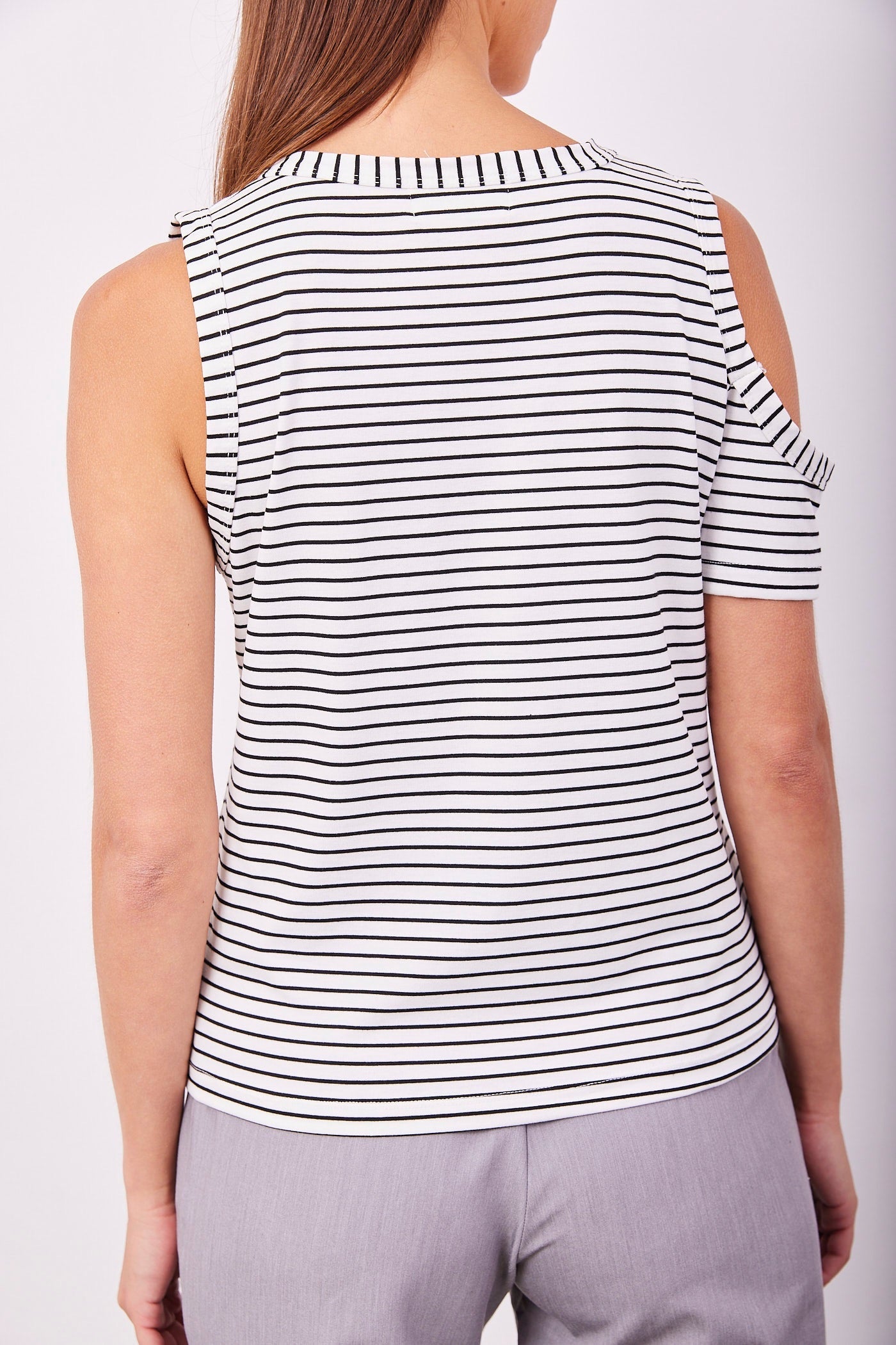 חולצת פסים א-סימטרית - ITAY BRANDS