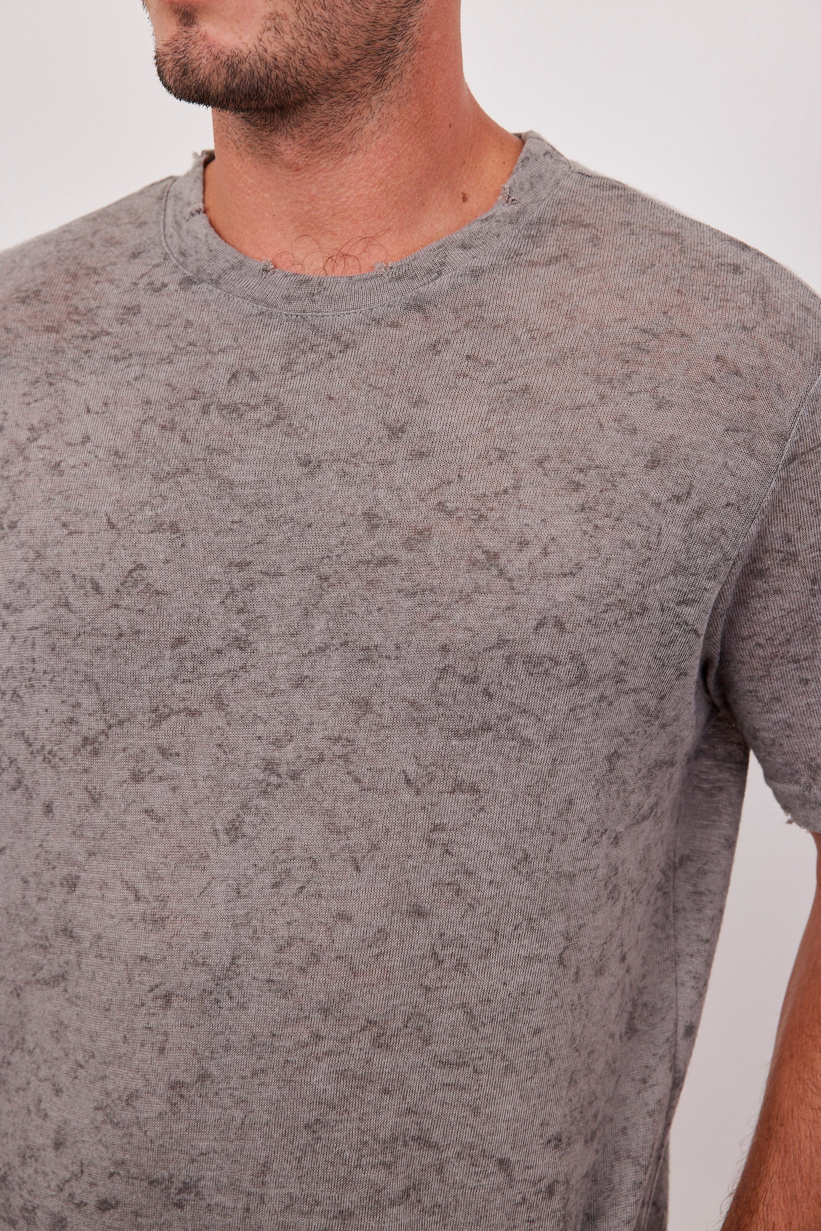 טישרט ווש בגימור פרום