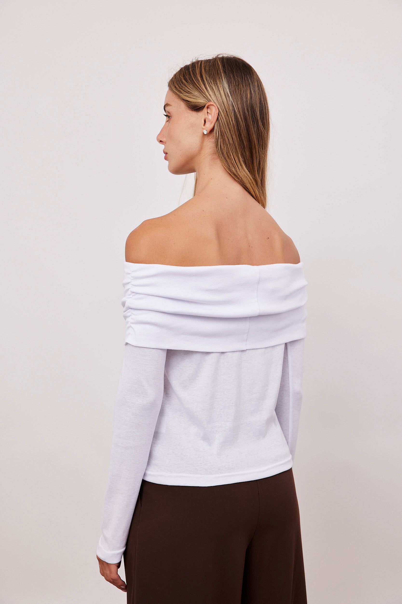 חולצת אוף שולדרס ארוכה