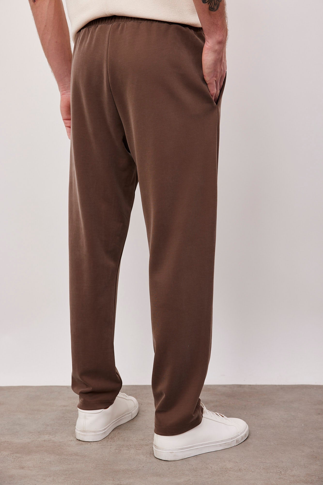 מכנסיים במראה מחוייט עם תיפור קדמי - ITAY BRANDS