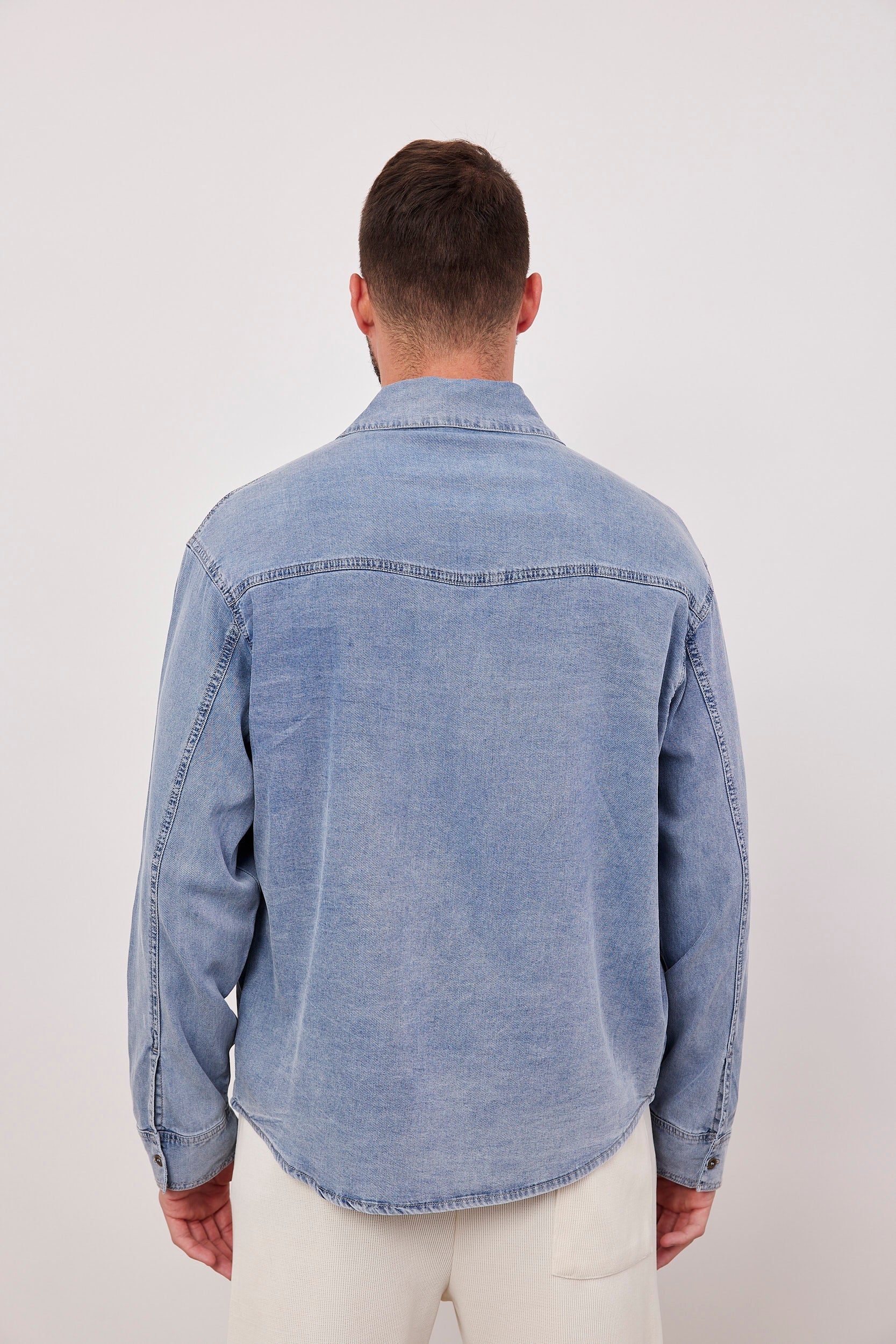 חולצת גינס ארוכה