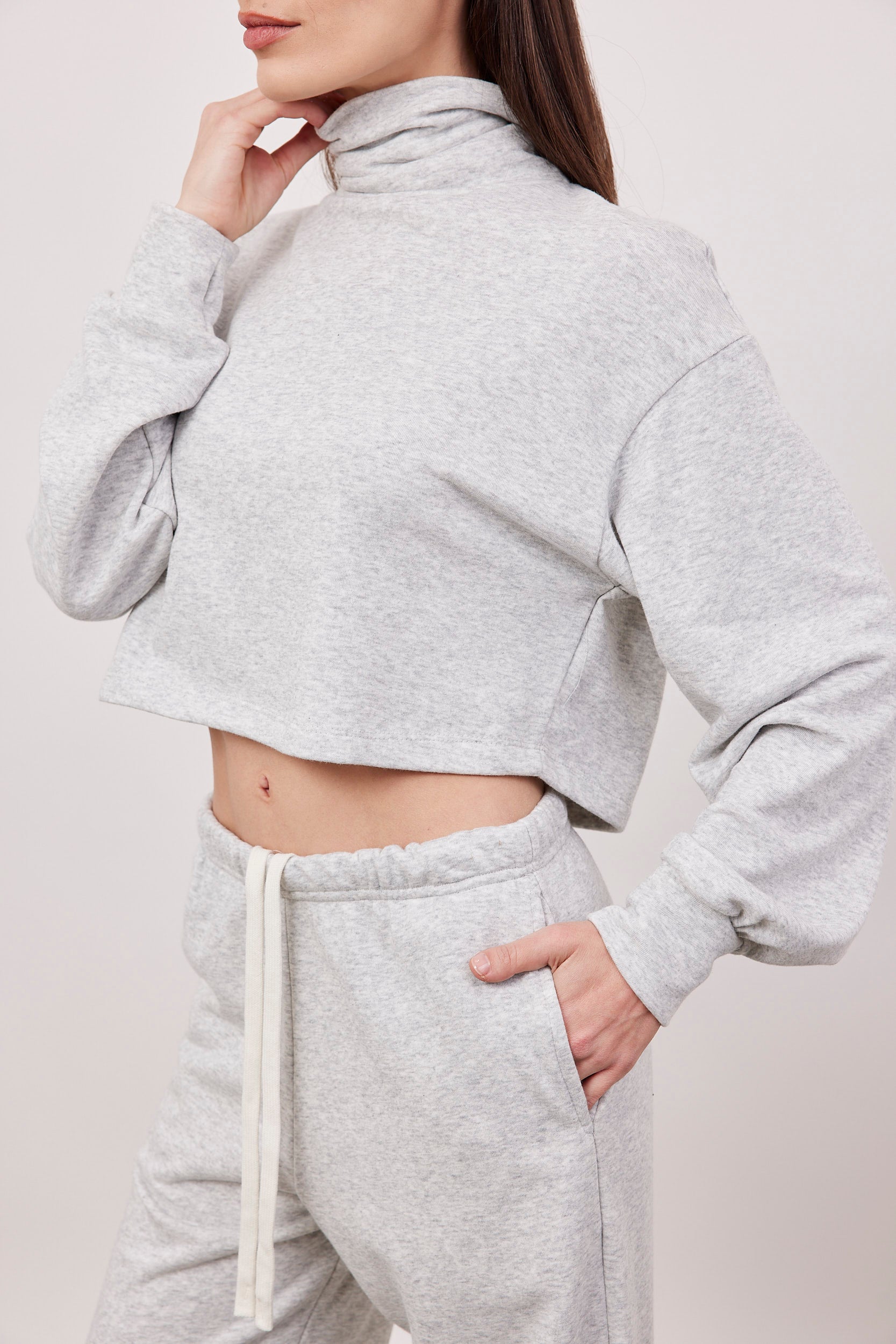 חולצת פרנץ טרי גולף קרופ