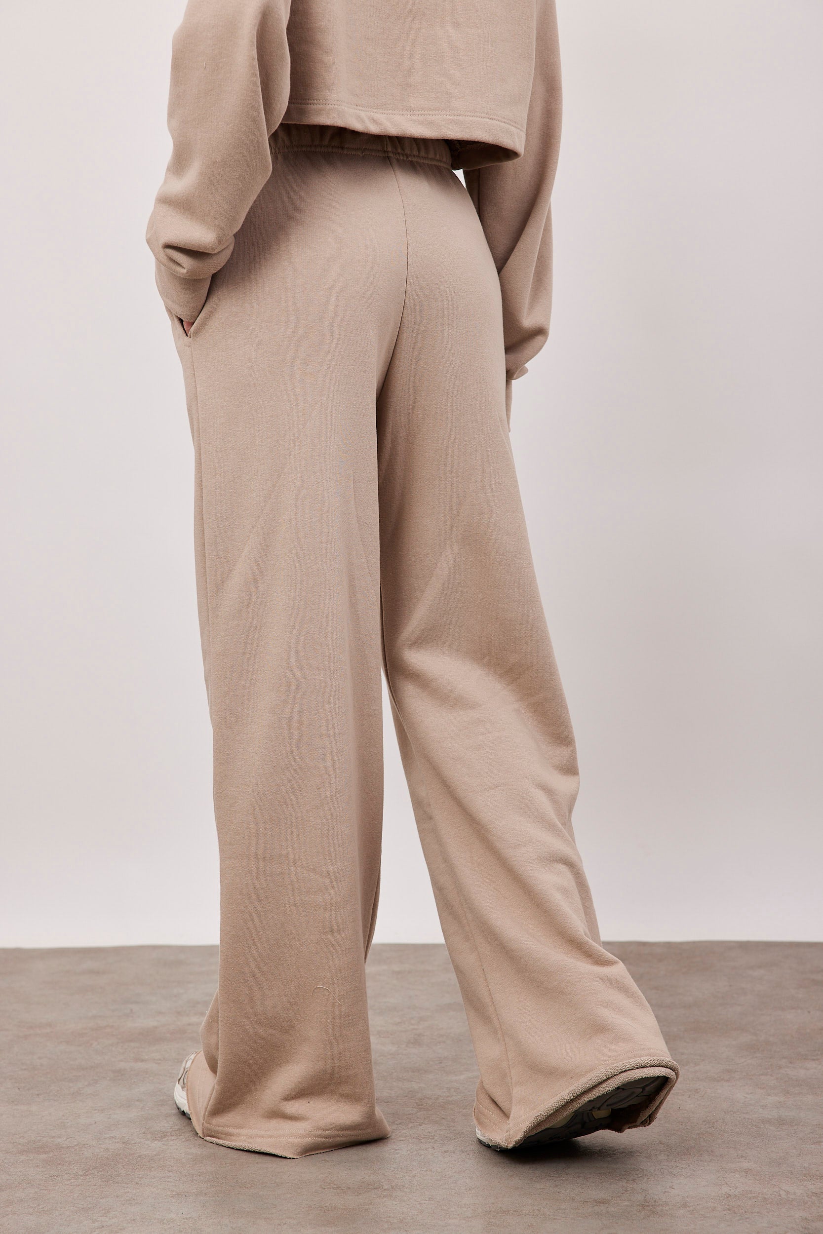 מכנסי פרנץ טרי סיומת גזורה