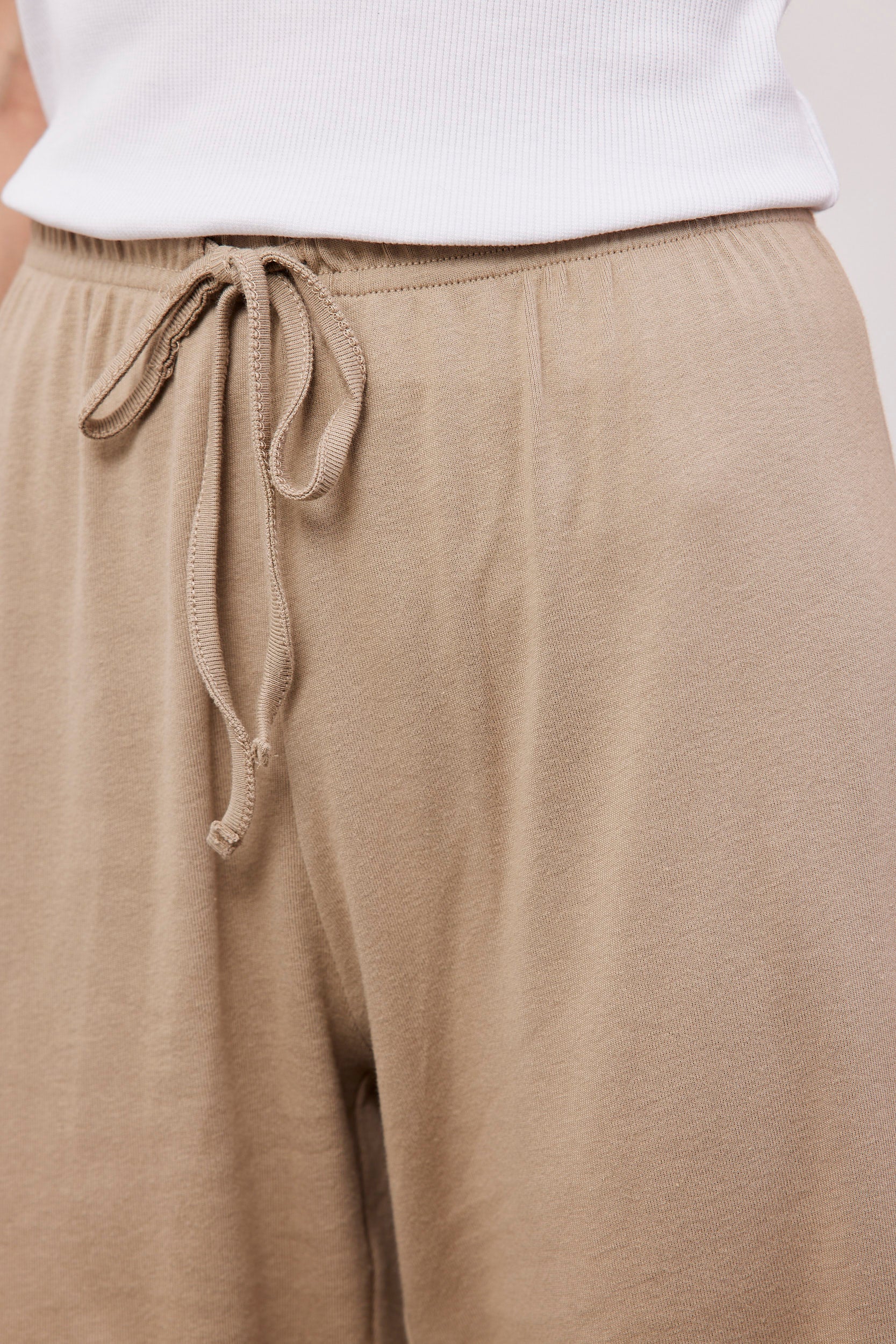 מכנסי גרזי ארוכים עם קשירה