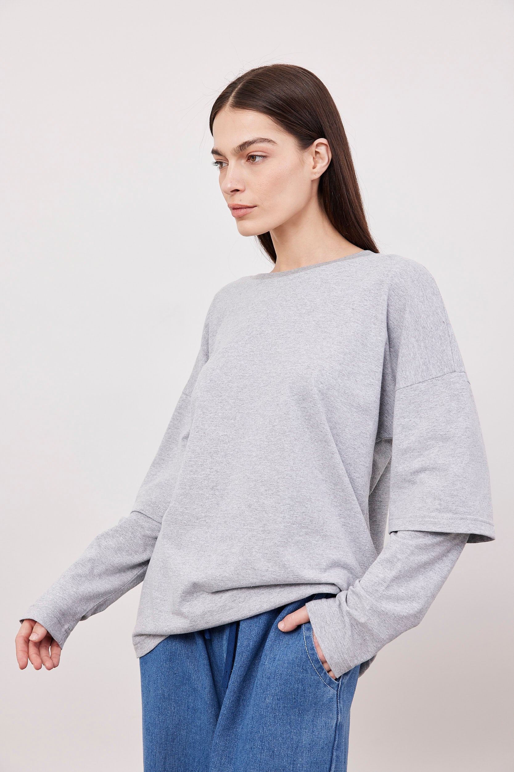 חולצת טי-שירט שכבות