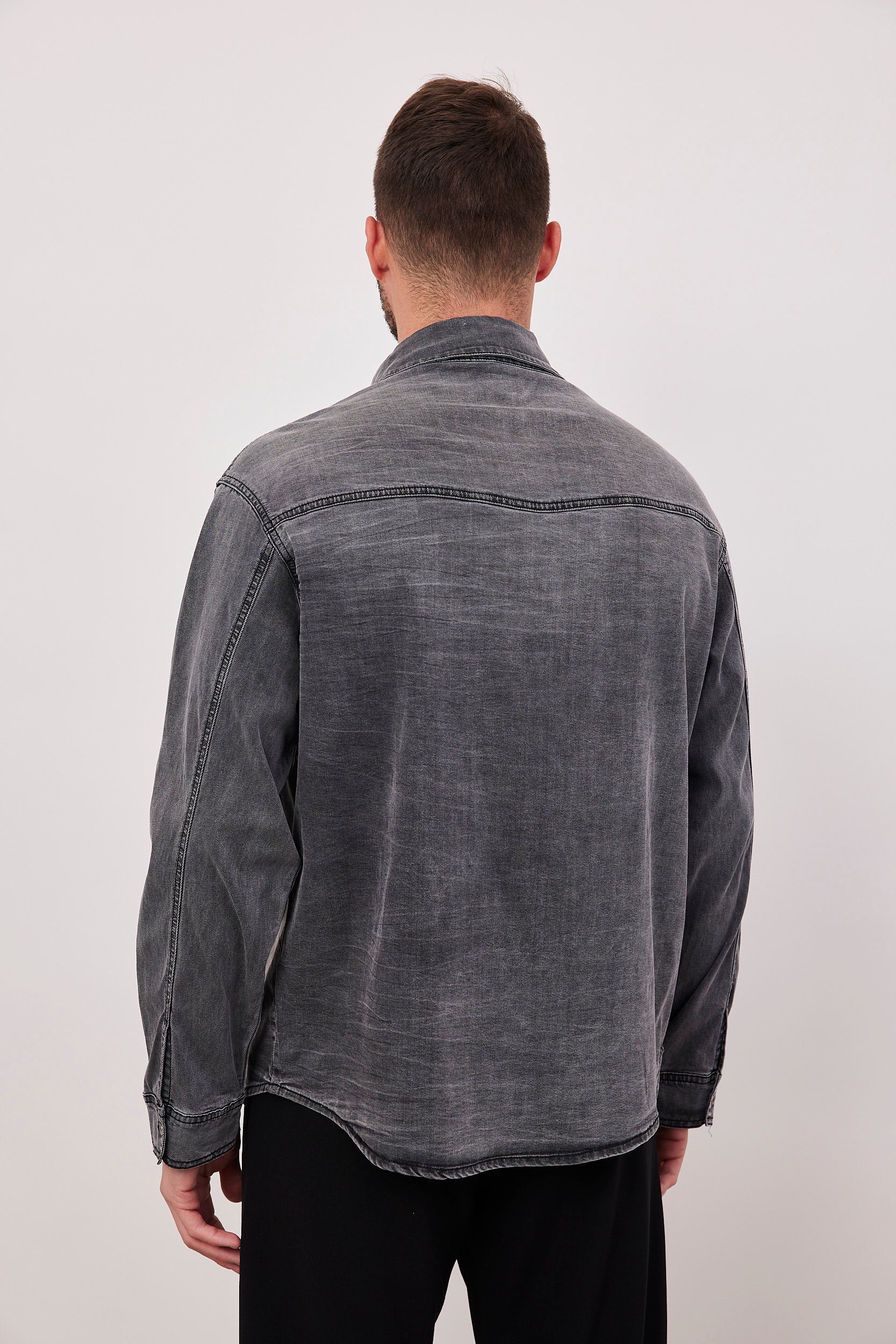 חולצת גינס ארוכה