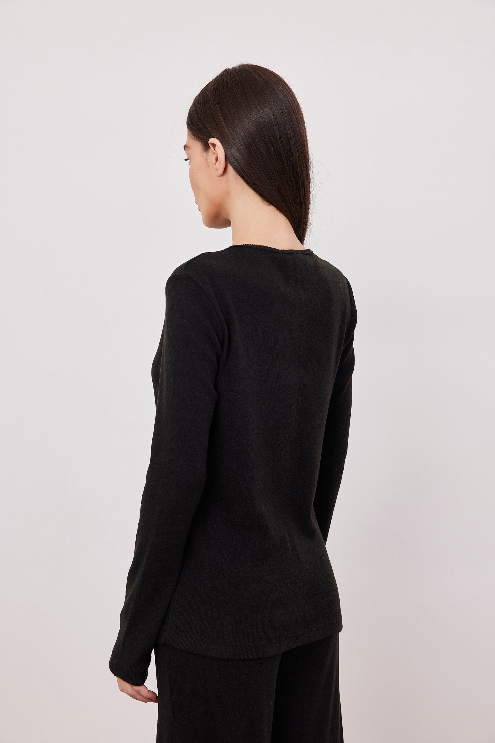 חולצת סריג ארוכה