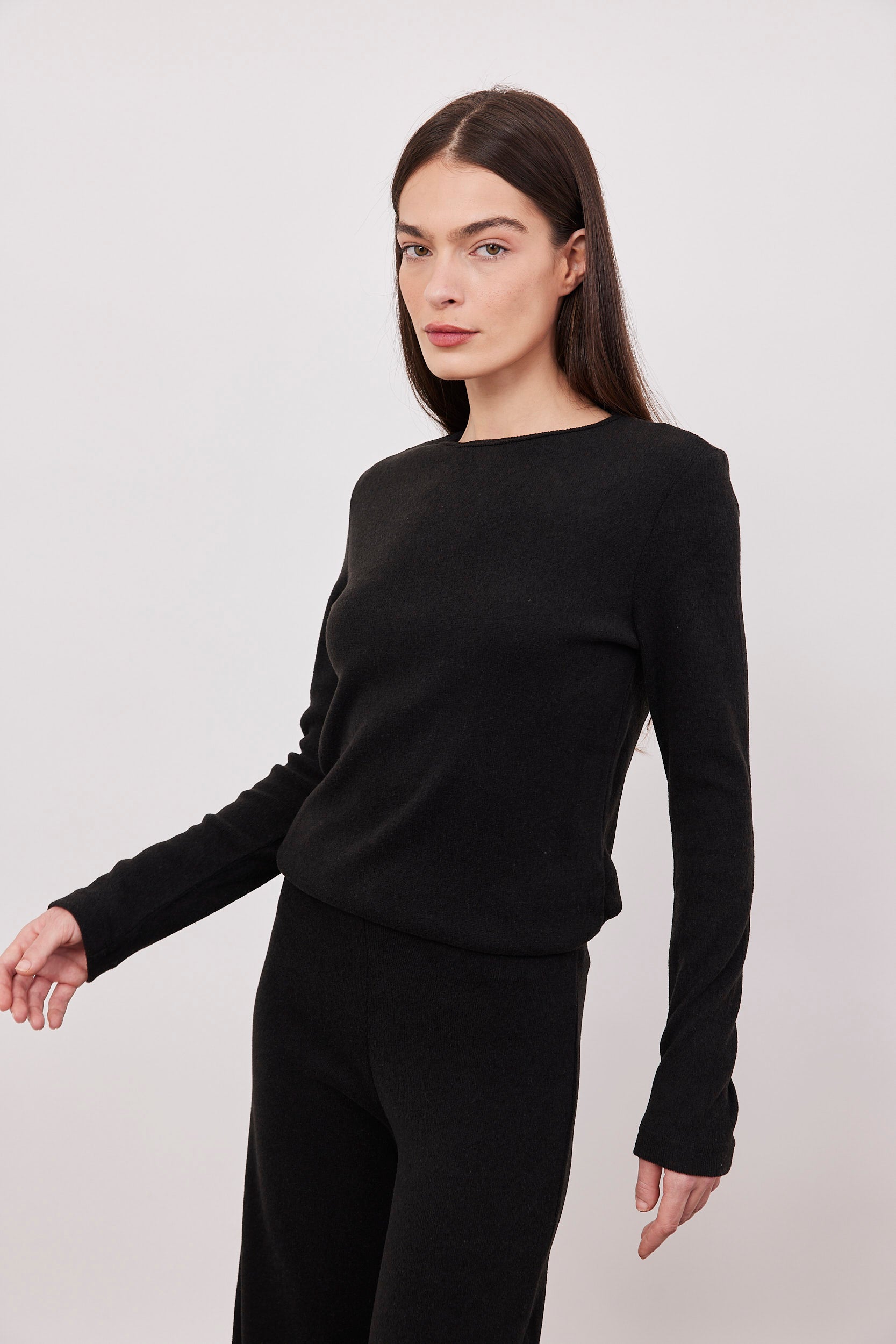 חולצת סריג ארוכה