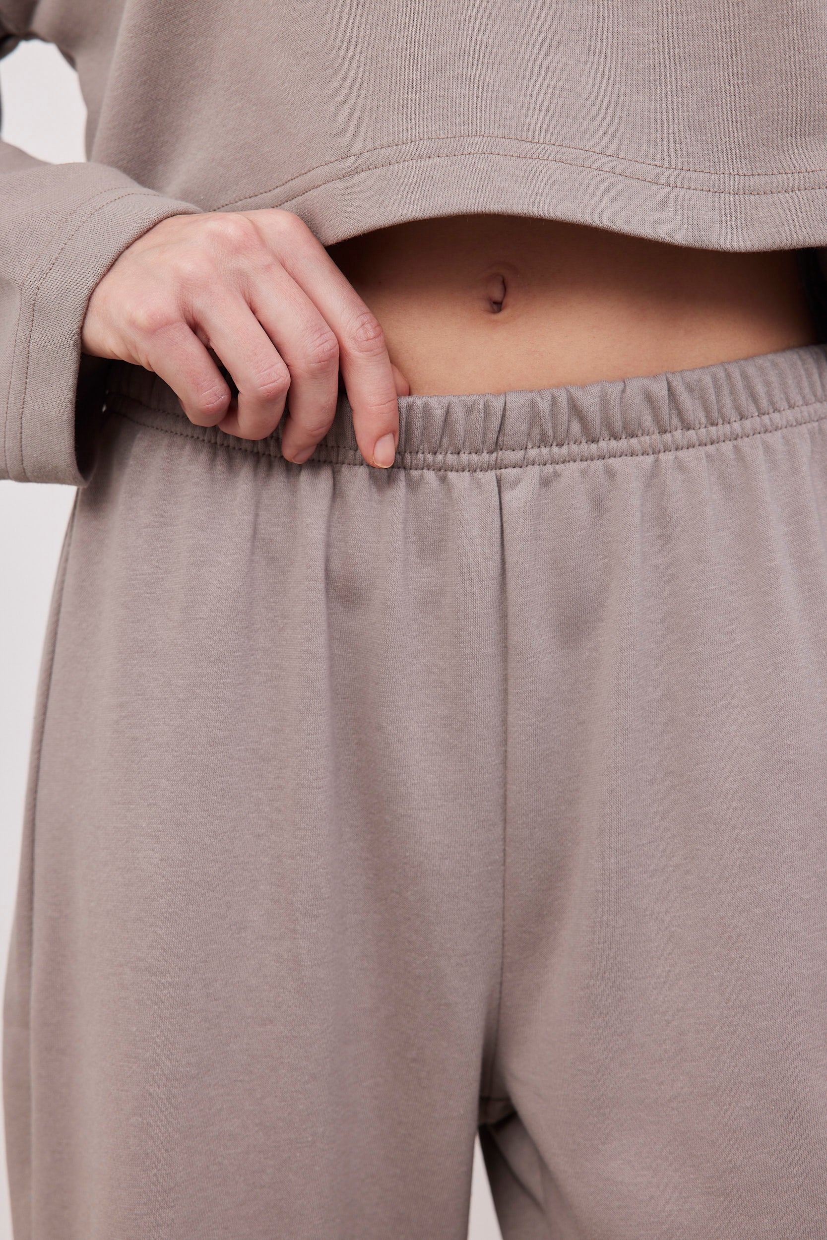 מכנסי פרנץ טרי גזרה נמוכה