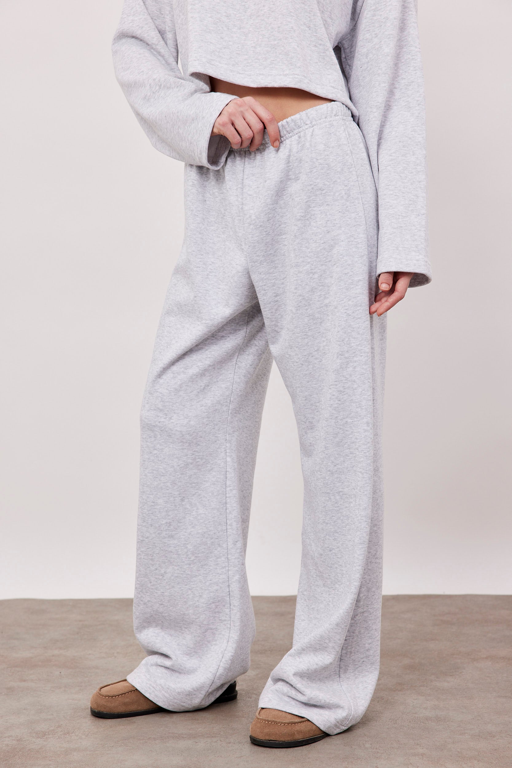 מכנסי פרנץ טרי גזרה נמוכה