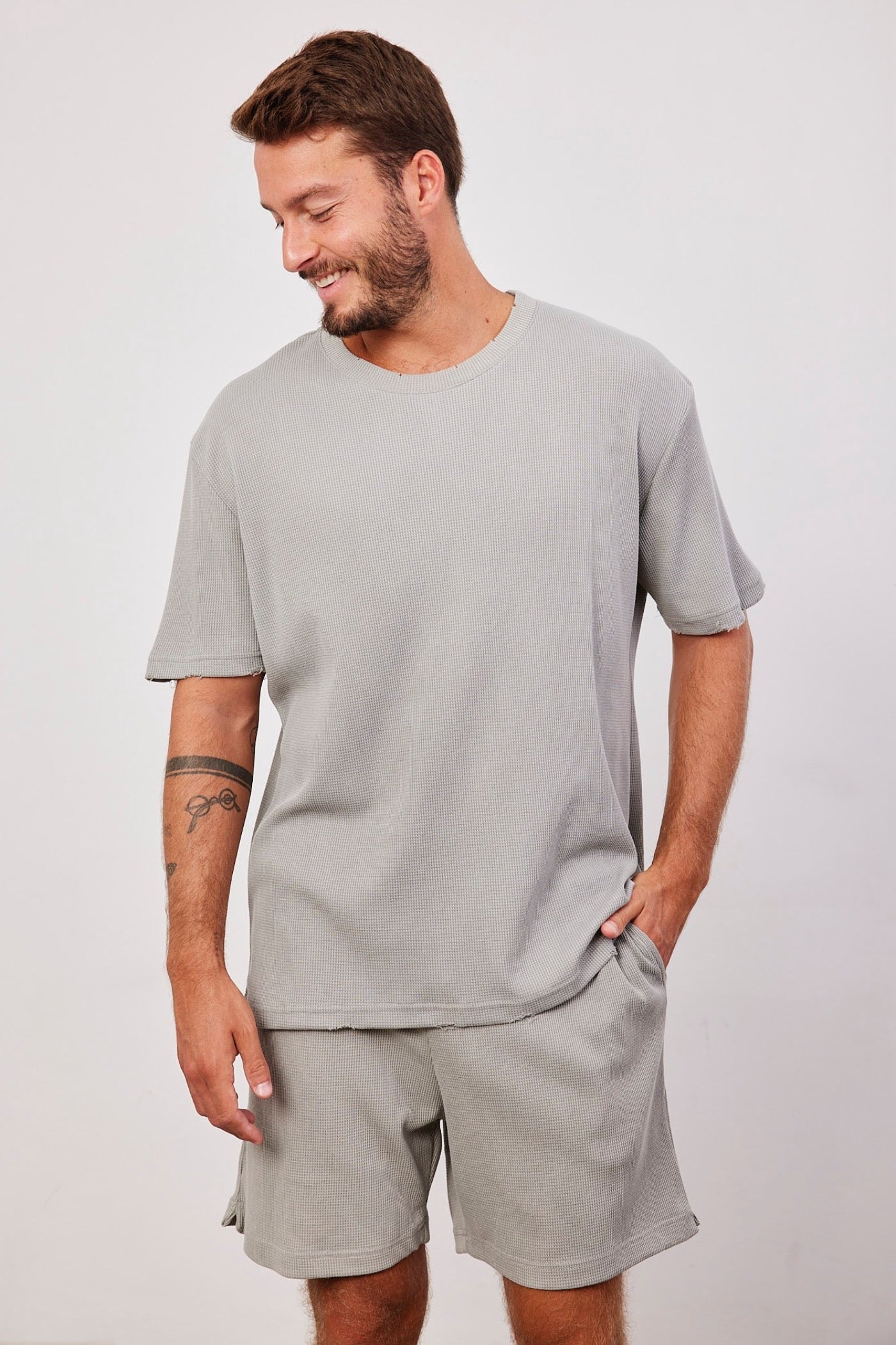 טי-שרט וופל קרעים - ITAY BRANDS