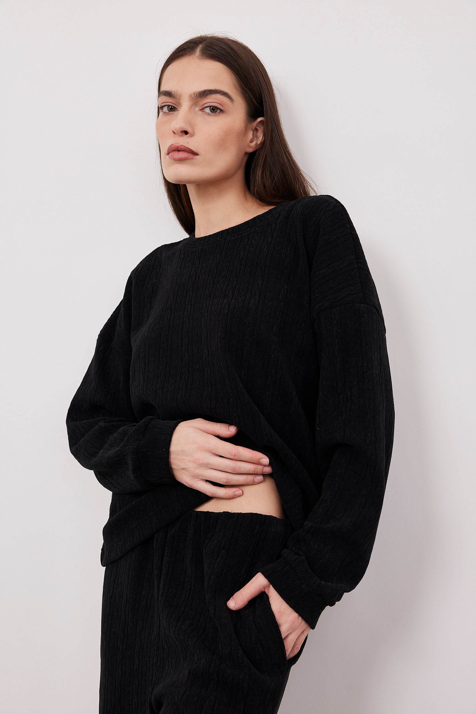 סריג אוברסייז בטקסטורה