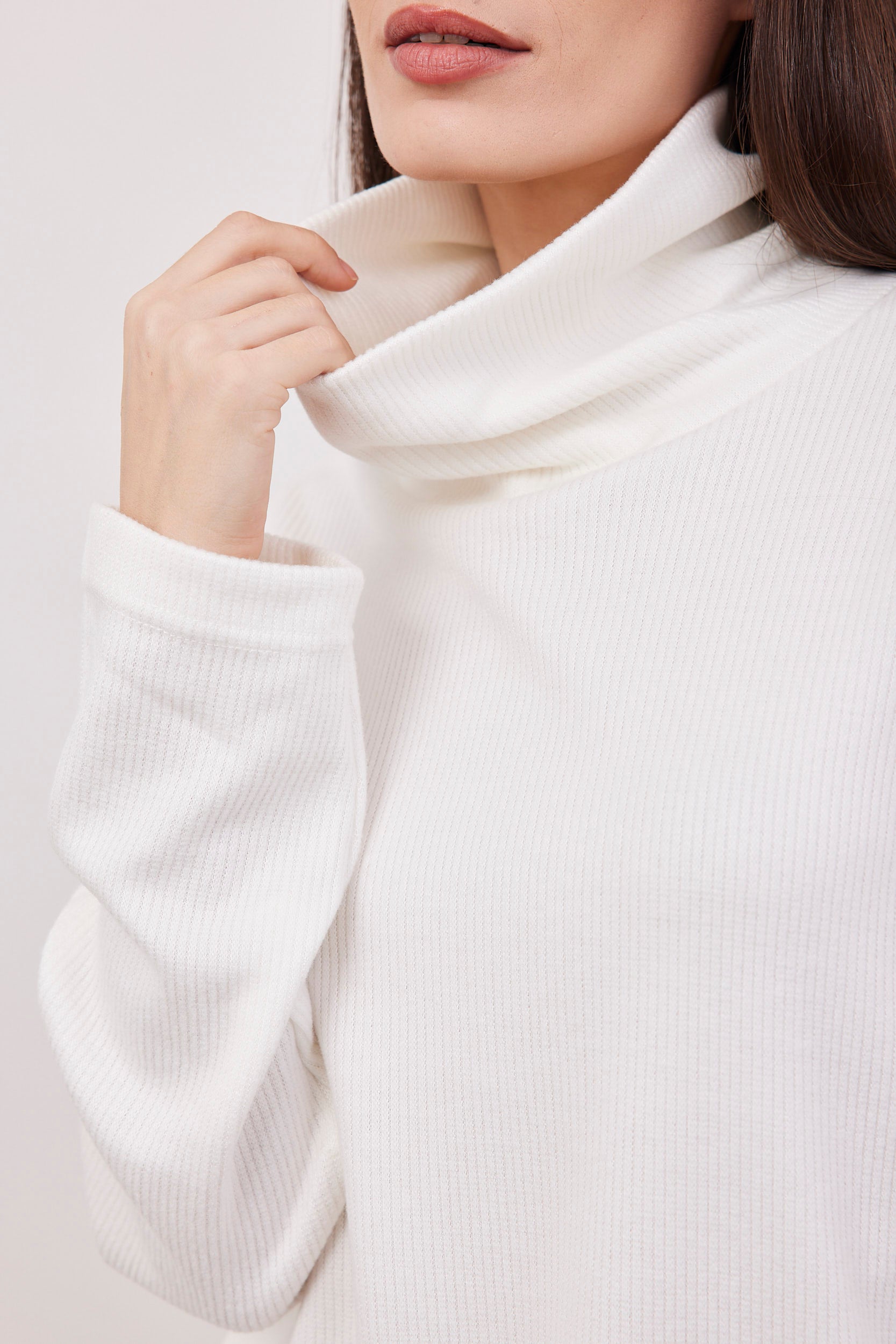 סריג גולף טקסטורת פסים