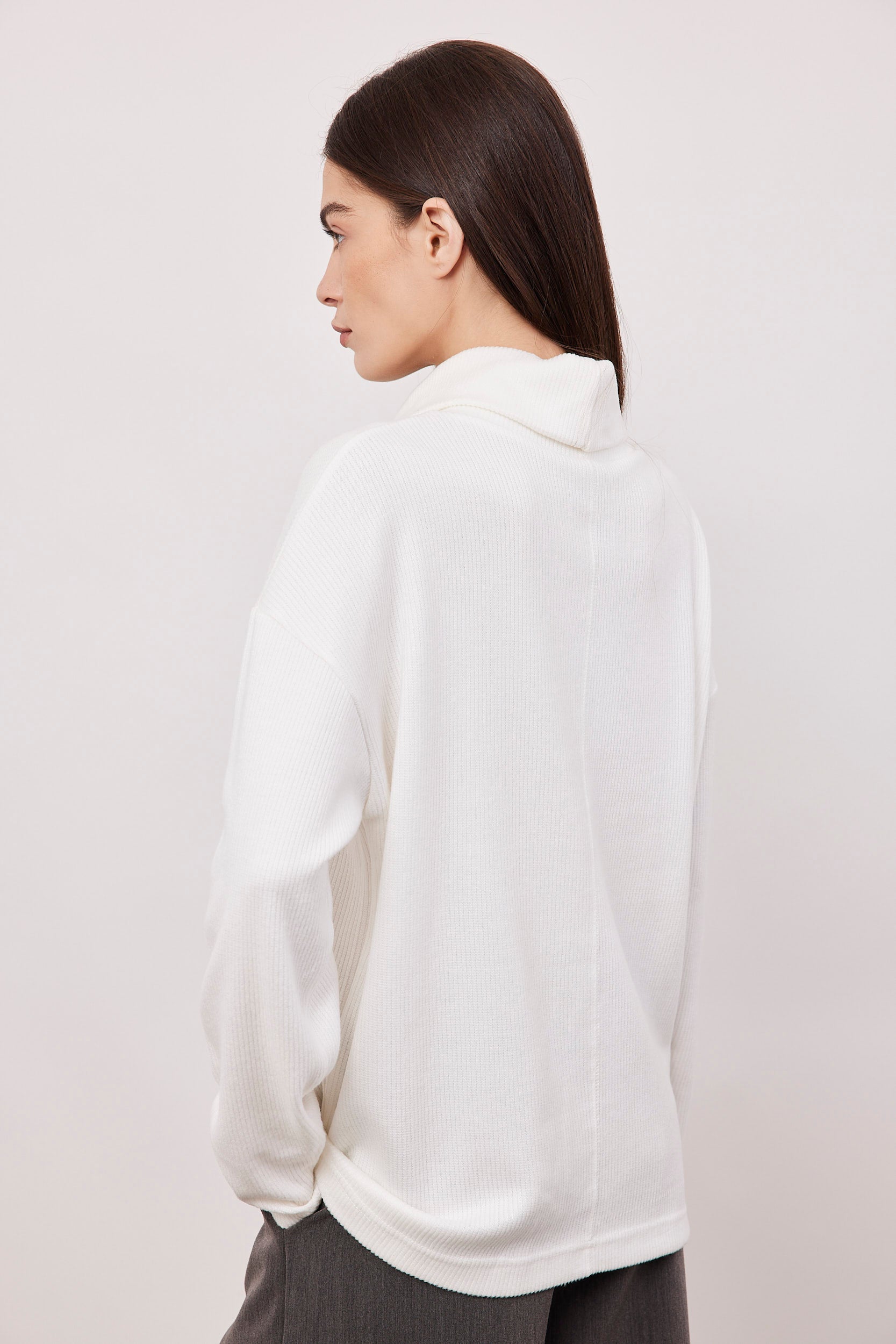 סריג גולף טקסטורת פסים