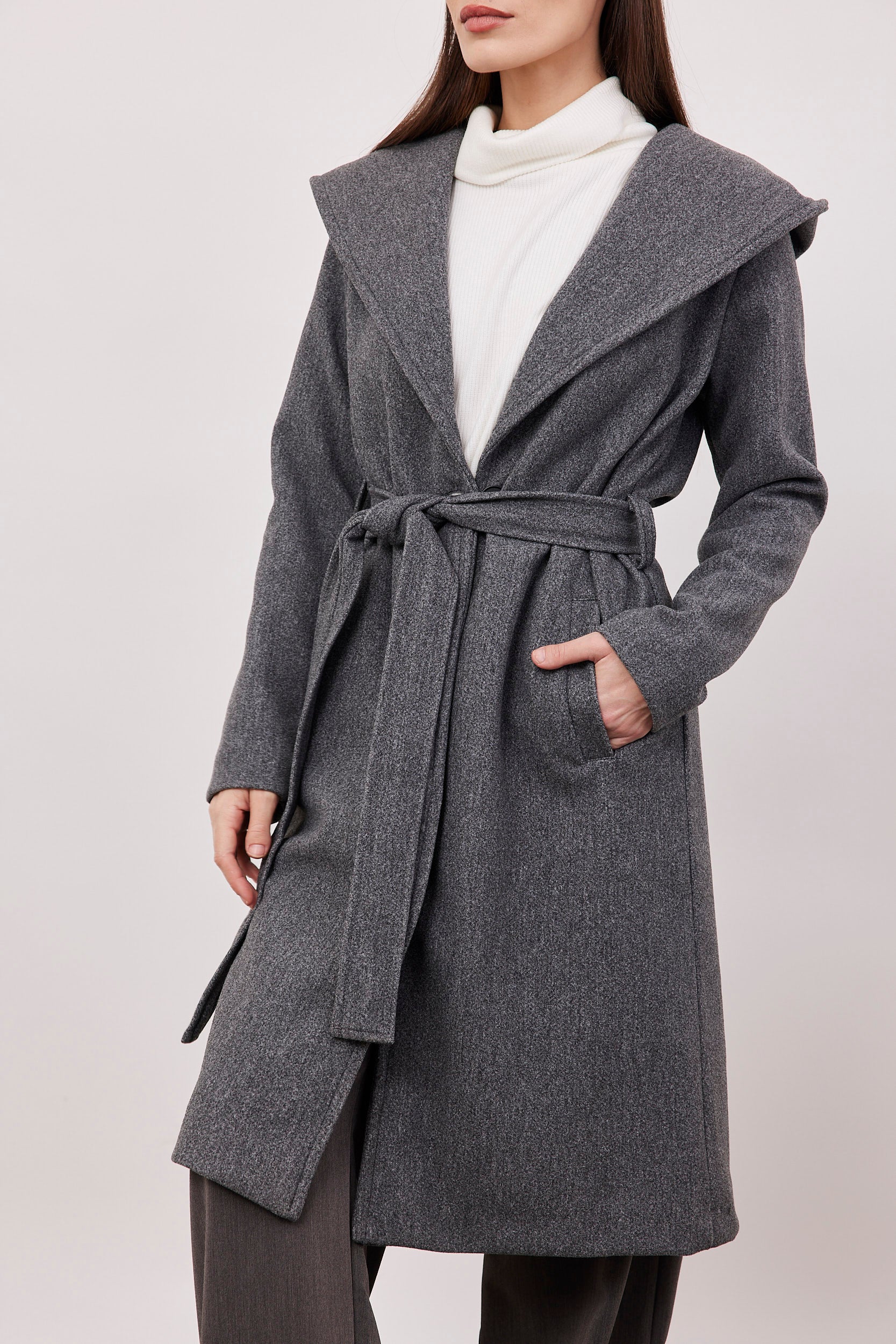 מעיל טרנץ' צמרירי