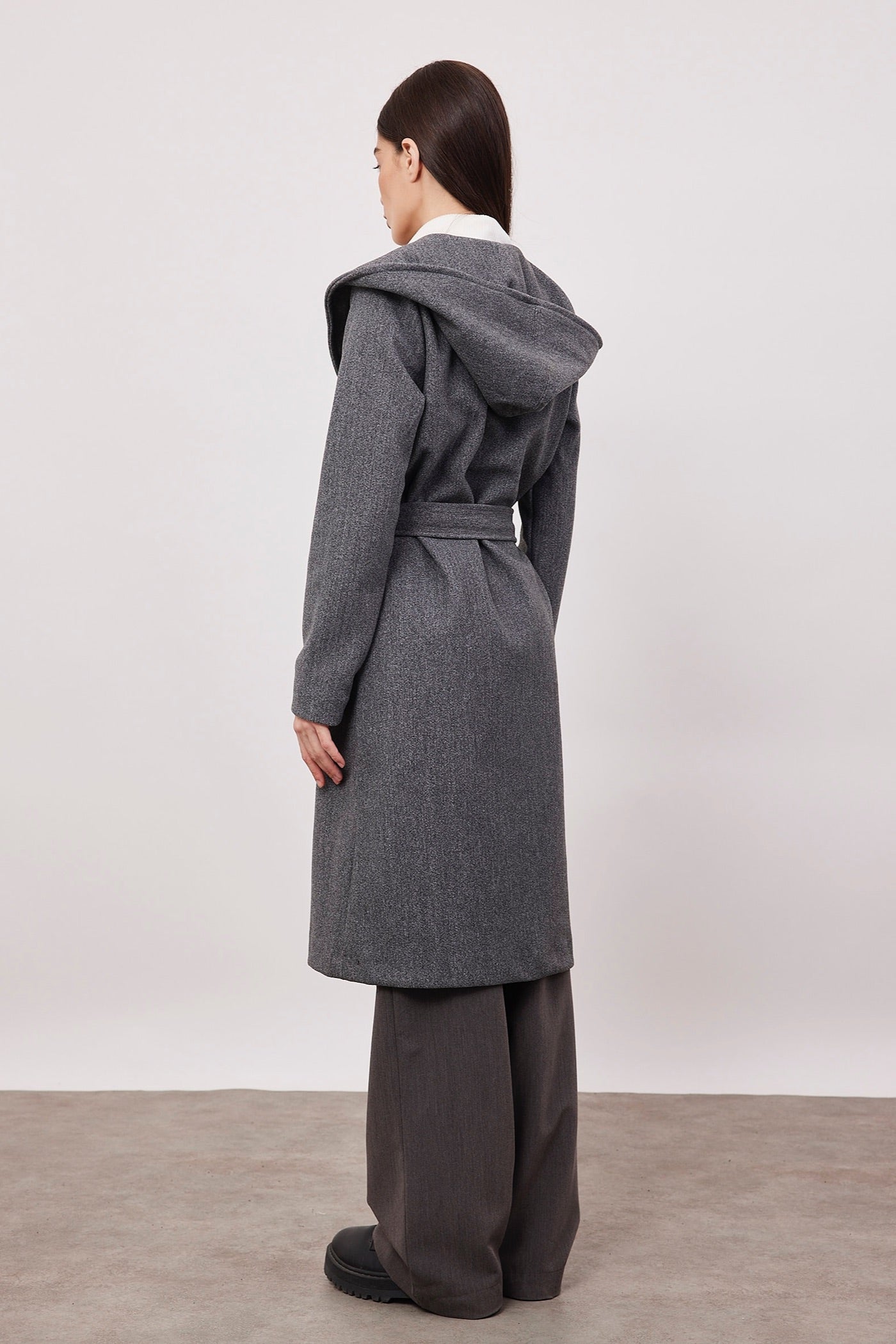 מעיל טרנץ' צמרירי