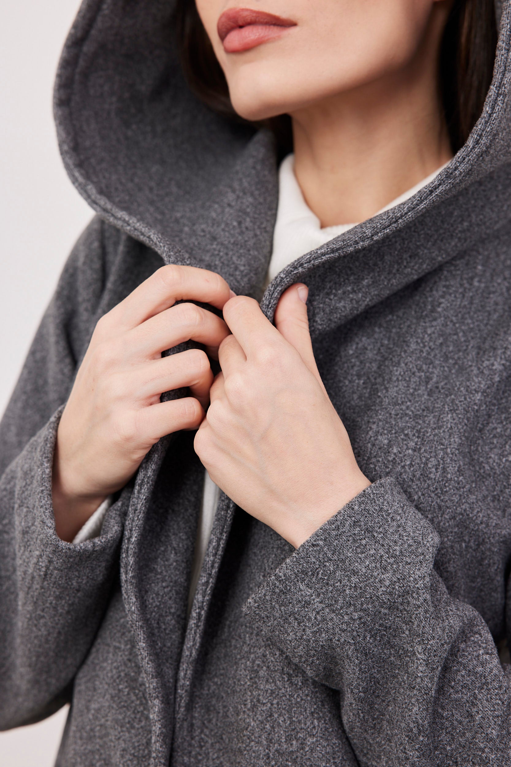 מעיל טרנץ' צמרירי