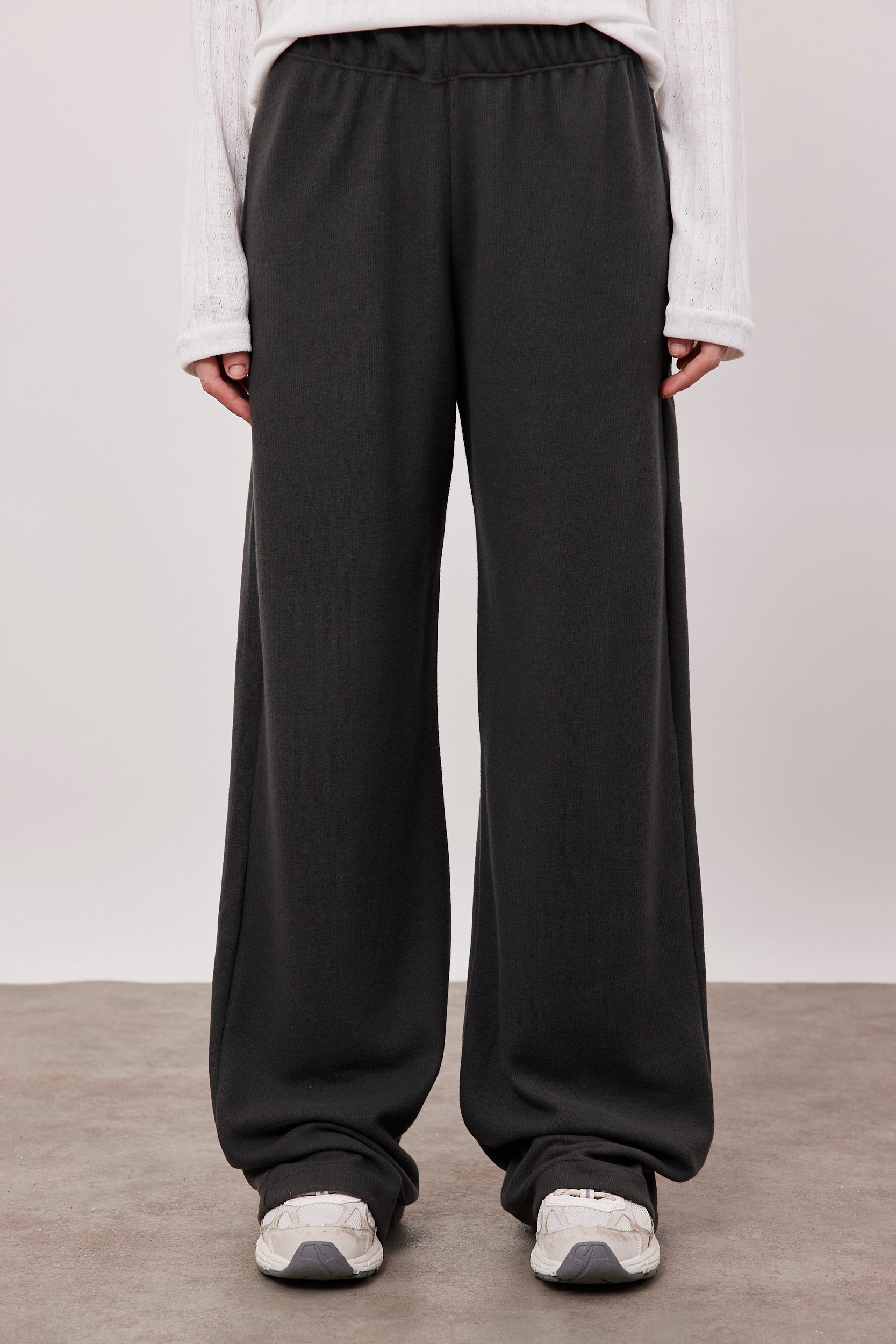 מכנסיים ארוכים בד סריג