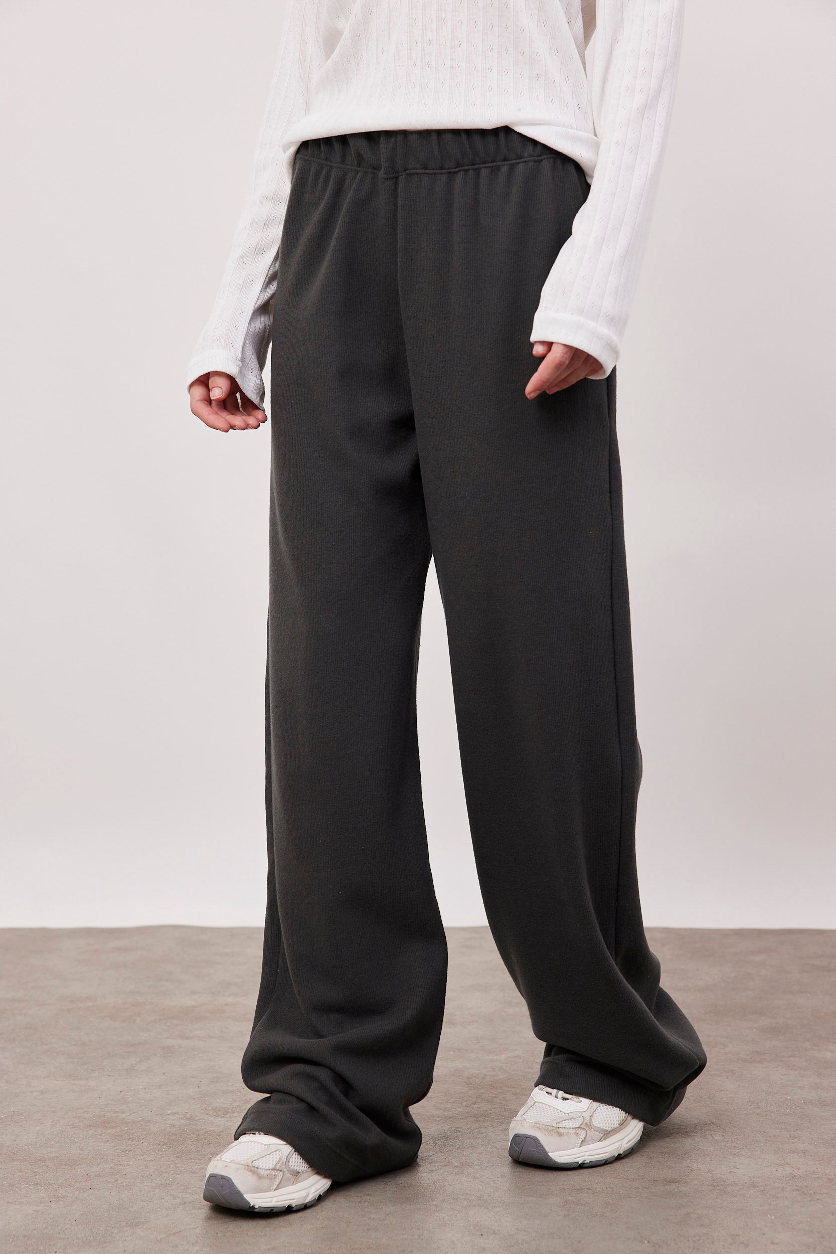 מכנסיים ארוכים בד סריג