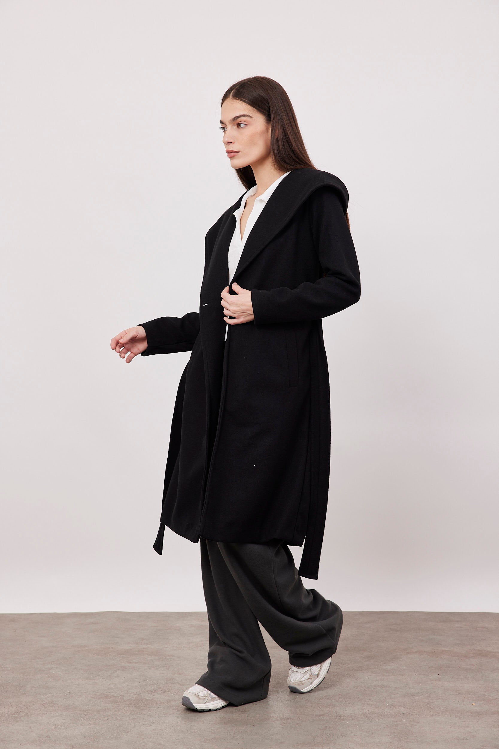 מעיל טרנץ' צמרירי