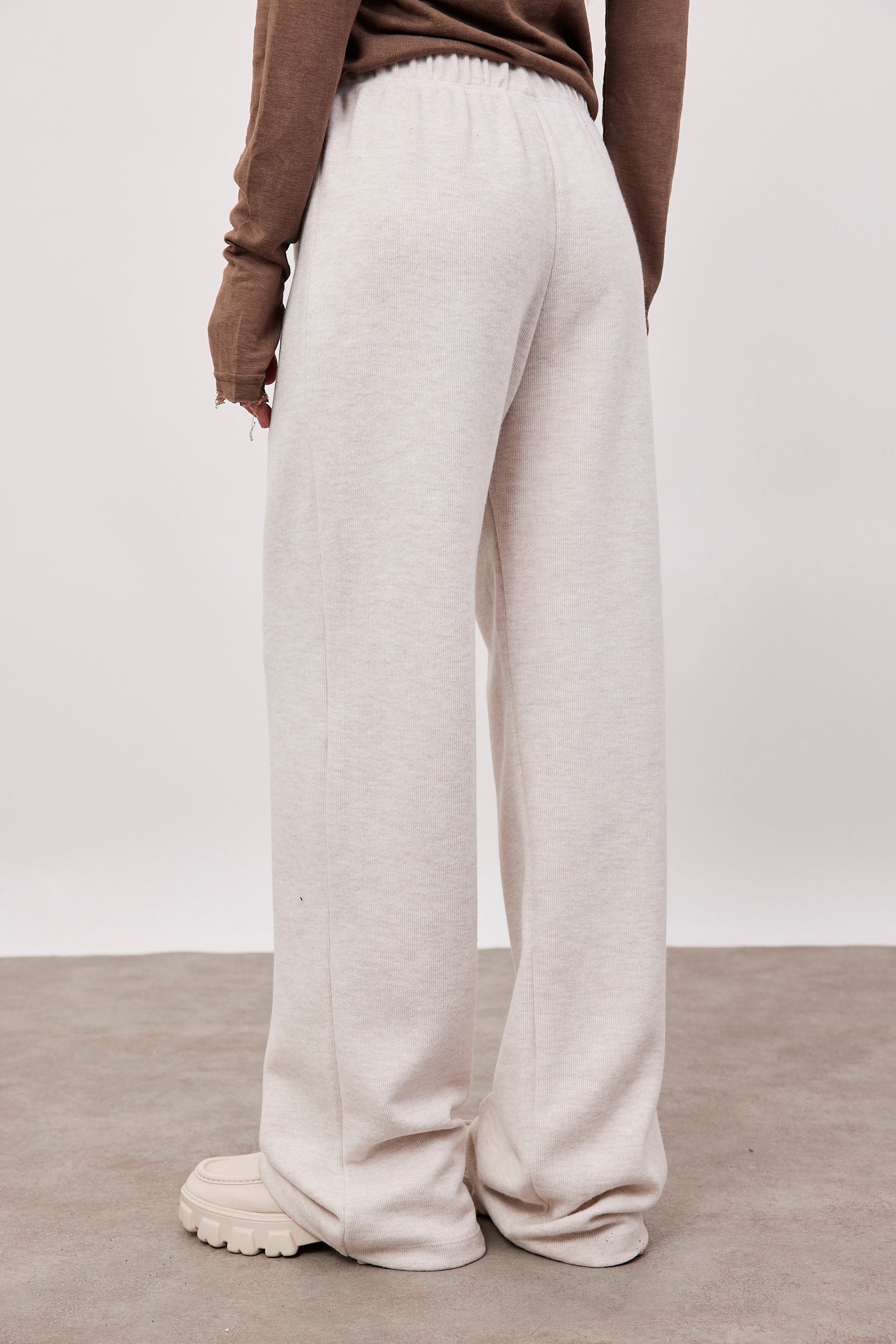 מכנסיים ארוכים בד סריג