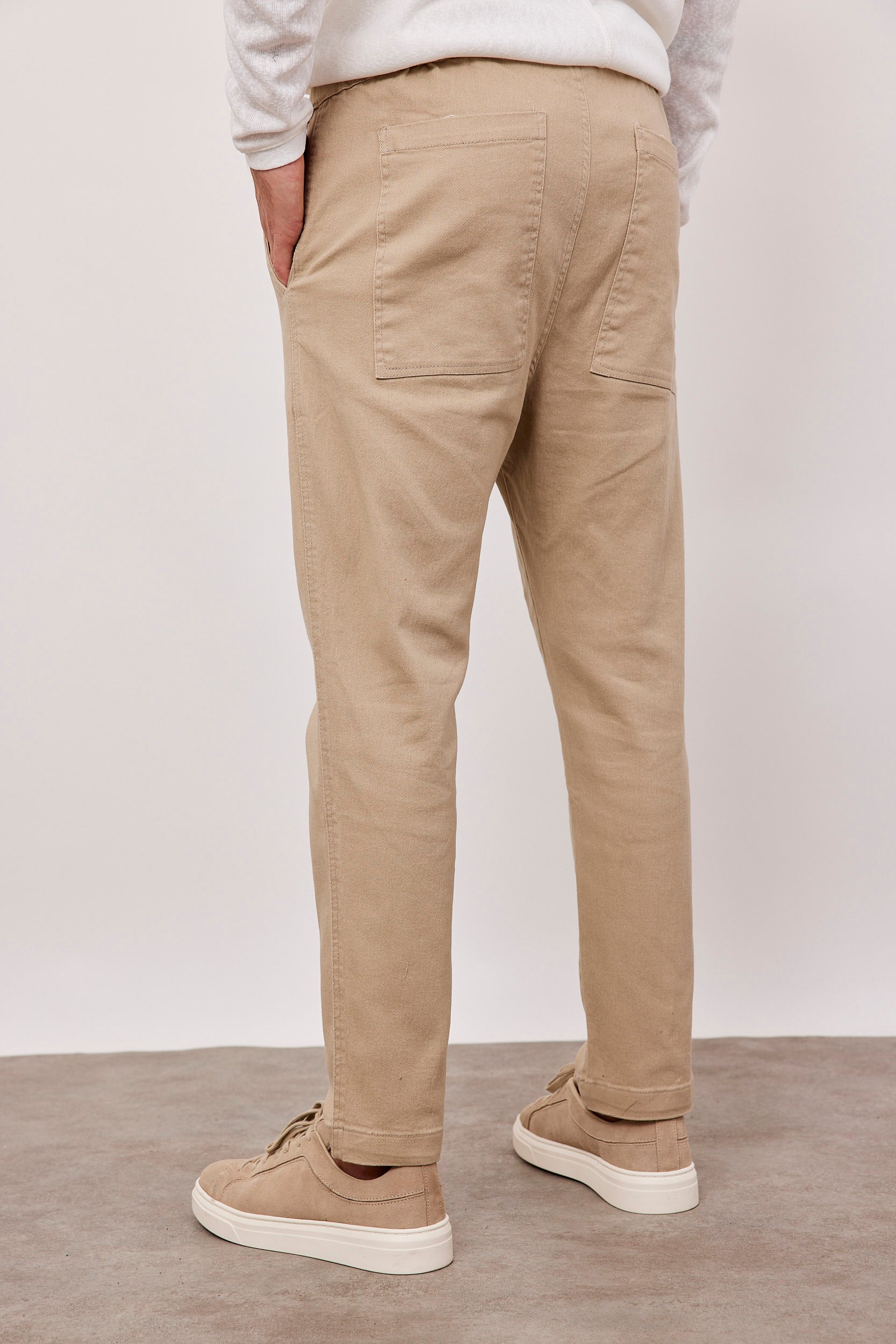 מכנסיים ארוכים עם קשירה