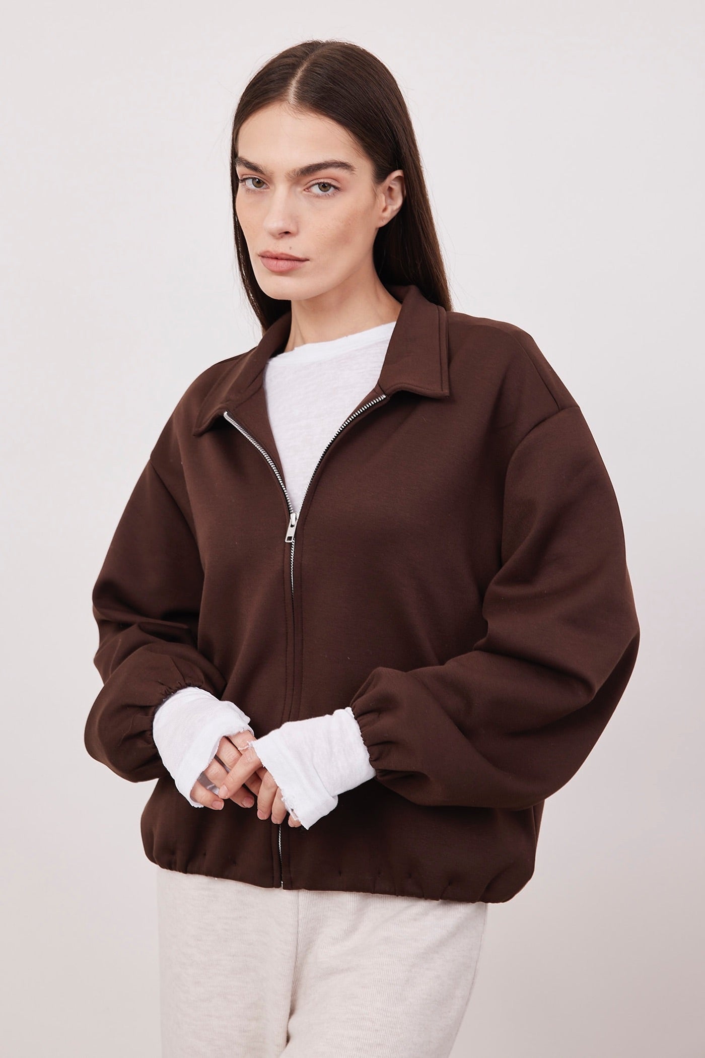 ג׳קט רך עם רוכסן