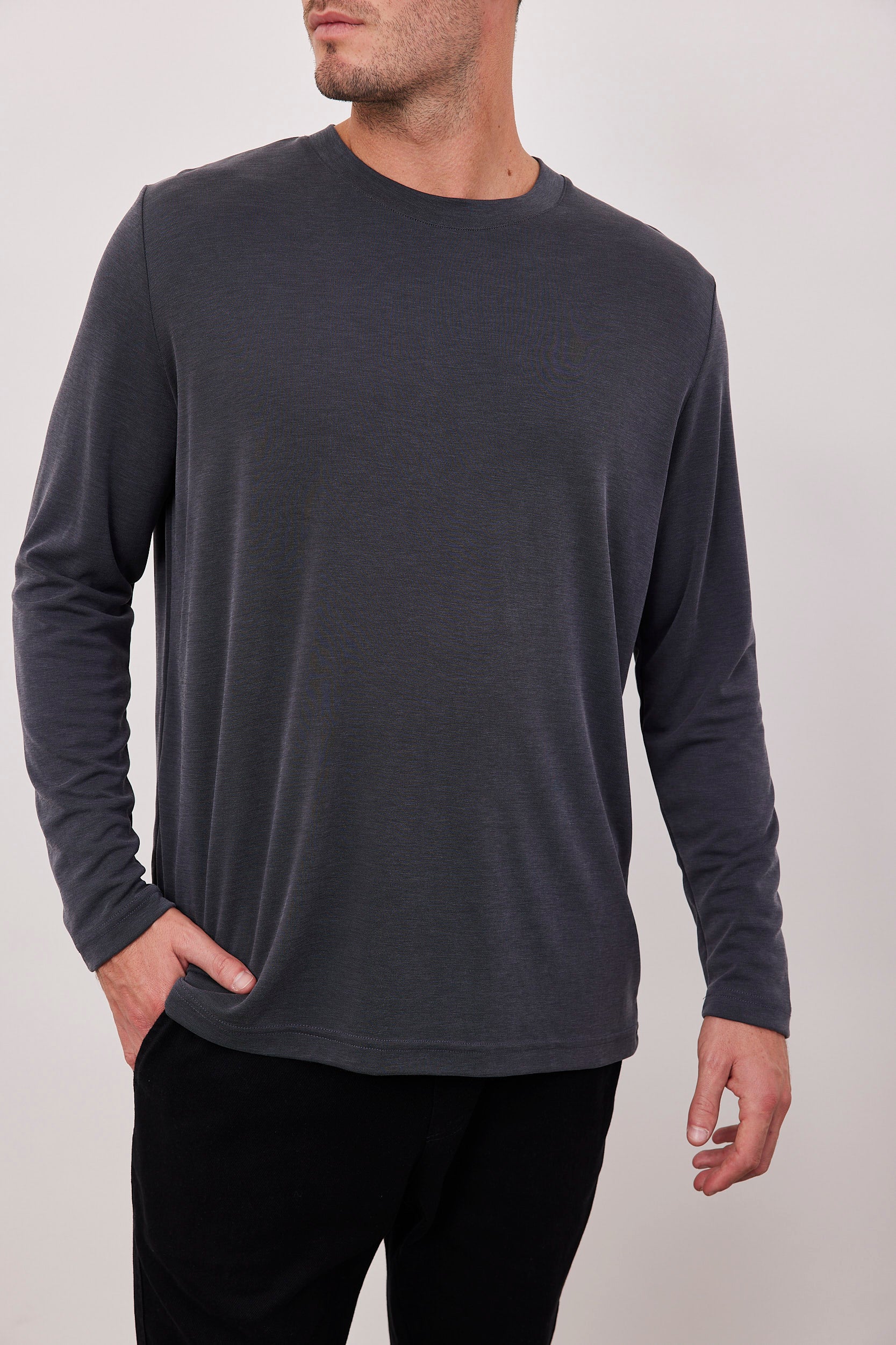 חולצת בד מודל ארוכה