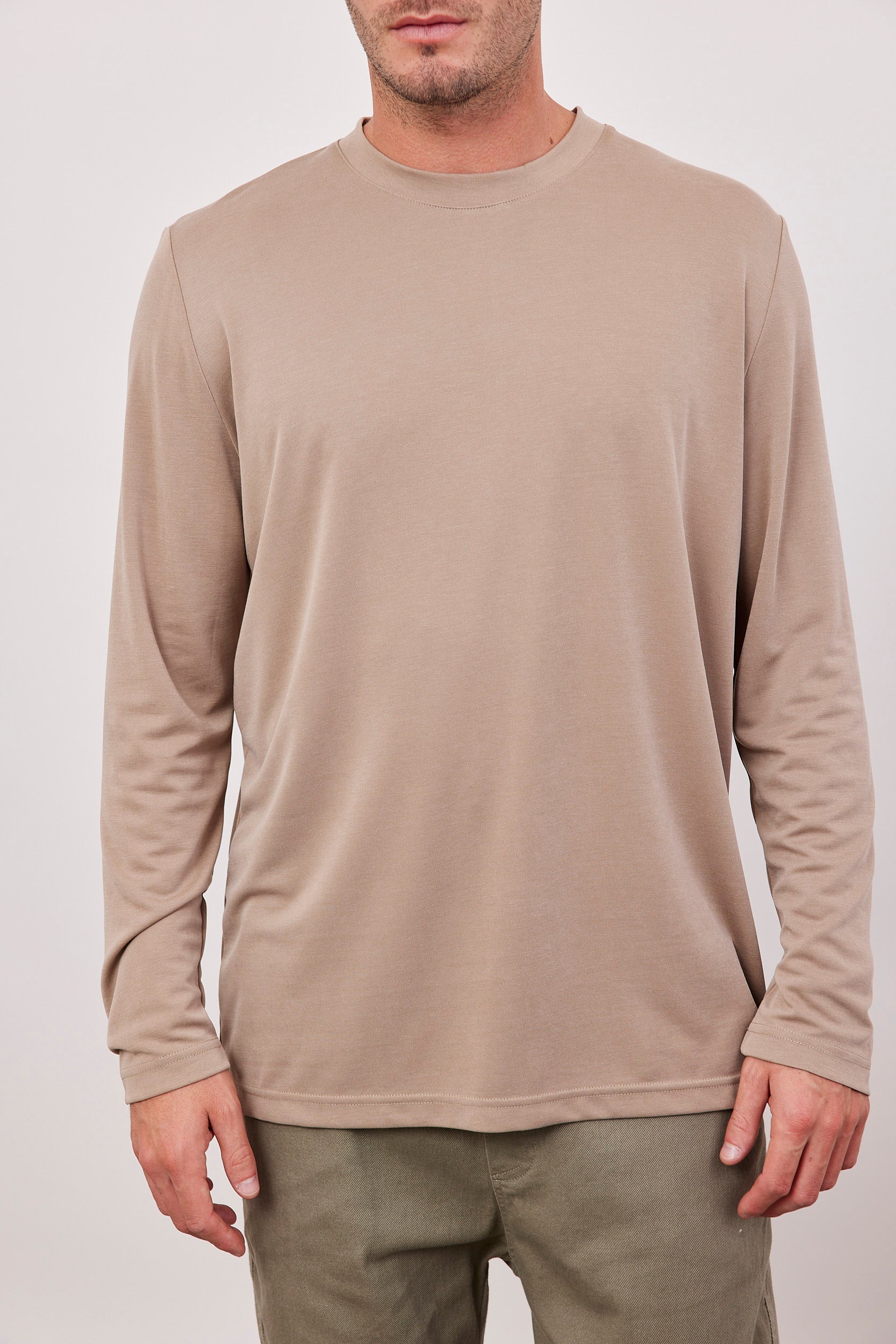 חולצת בד מודל ארוכה