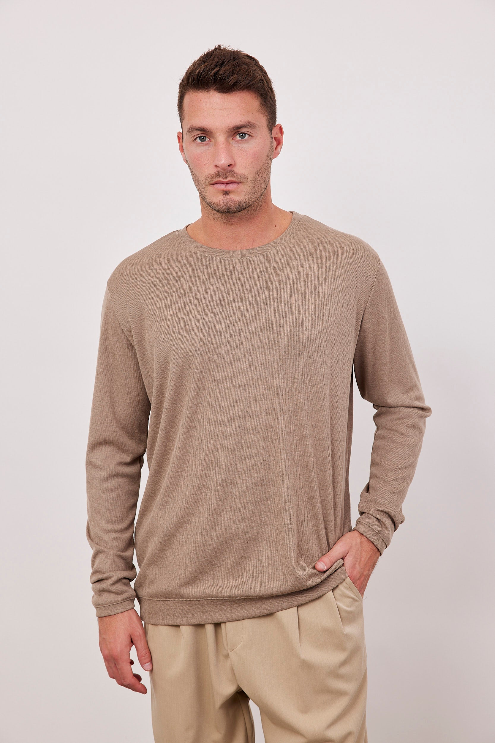 חולצת סריג סלאב ארוך