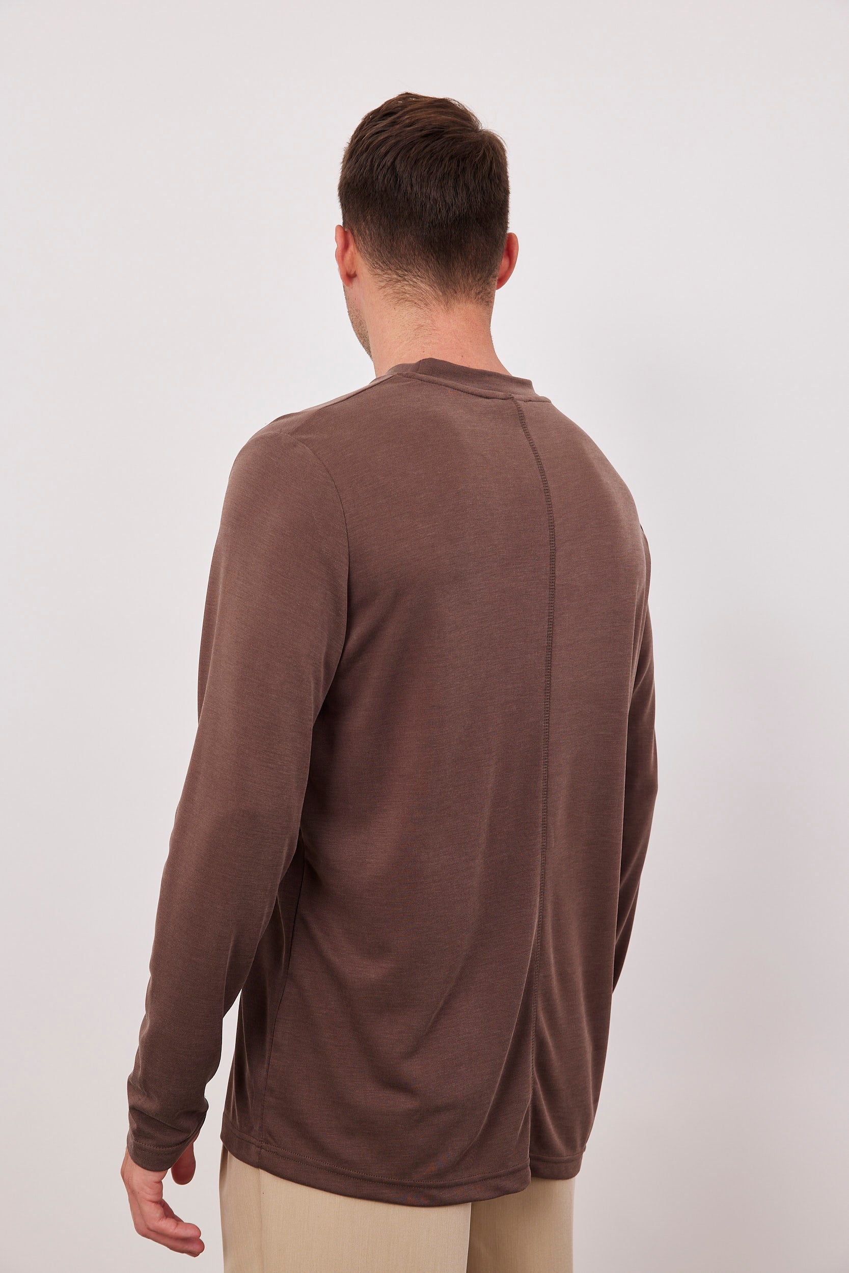 חולצת בד מודל ארוכה