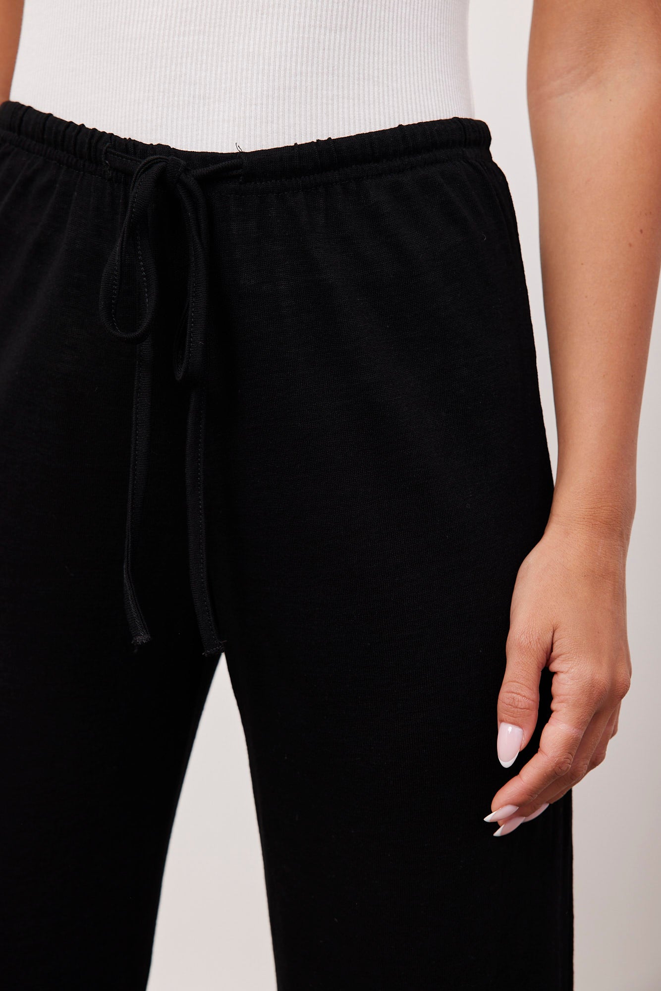 מכנסיים ארוכים בסיומת מלמלה - ITAY BRANDS