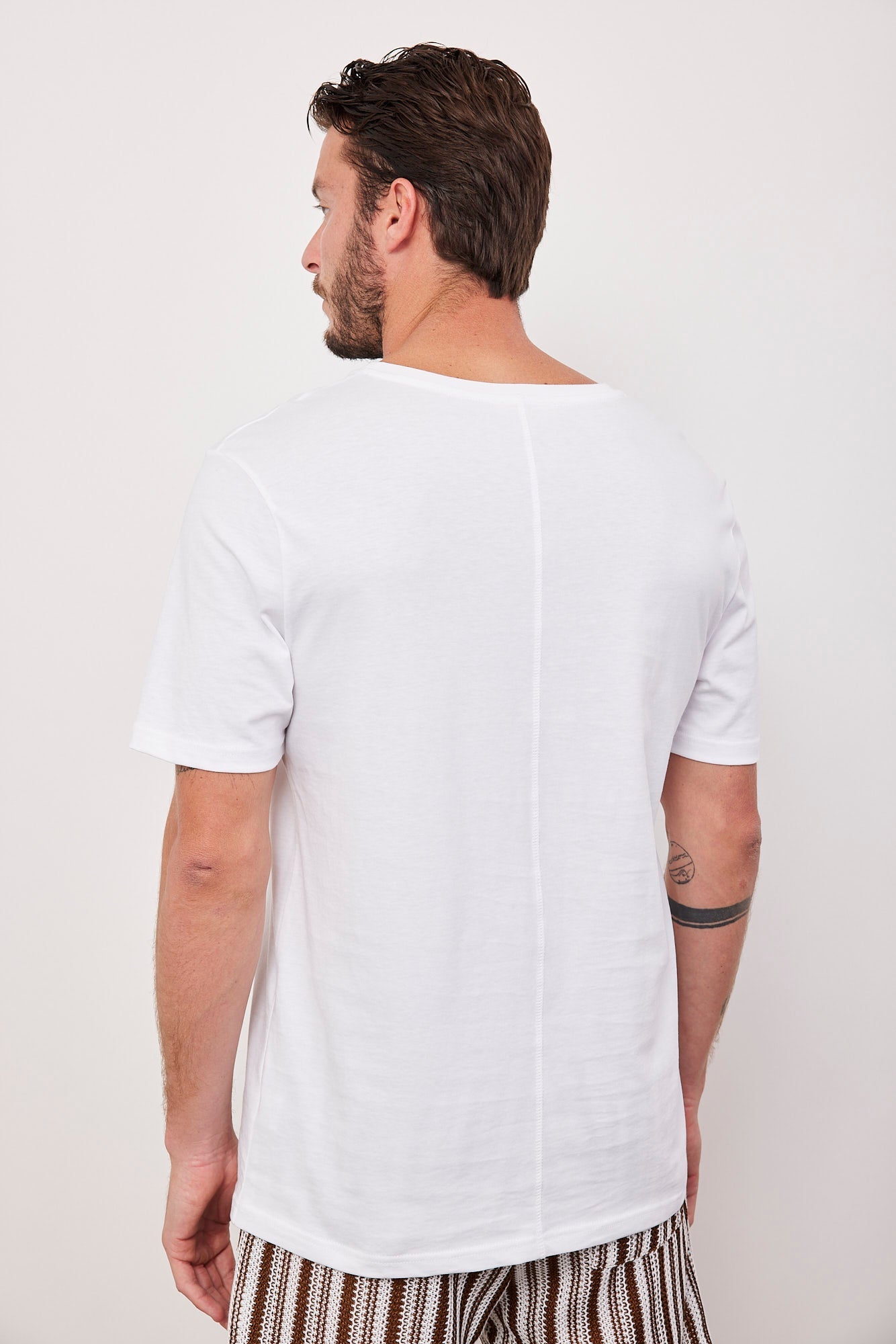 חולצת כותנה קצרה בייסיק - ITAY BRANDS