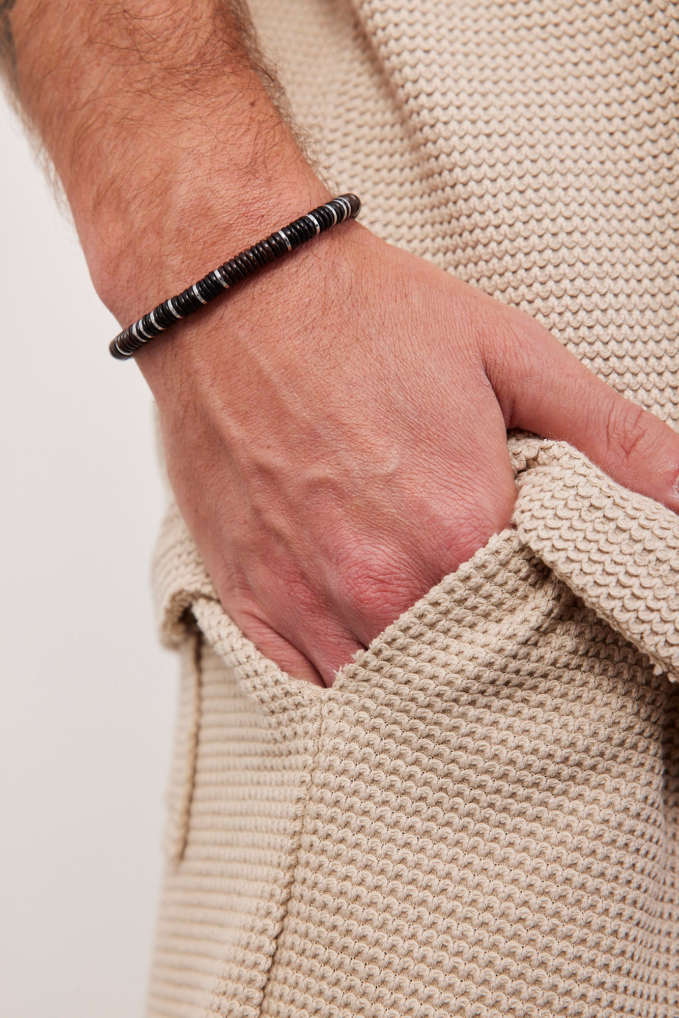 צמיד אבן קליפת הקוקוס - ITAY BRANDS