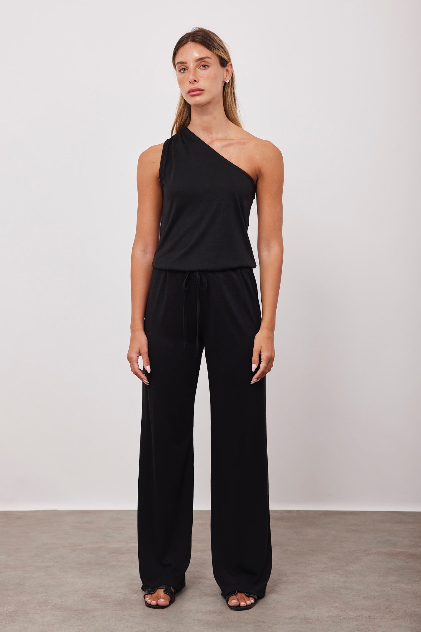 מכנסיים בטקסטורה מבד נשפך - ITAY BRANDS