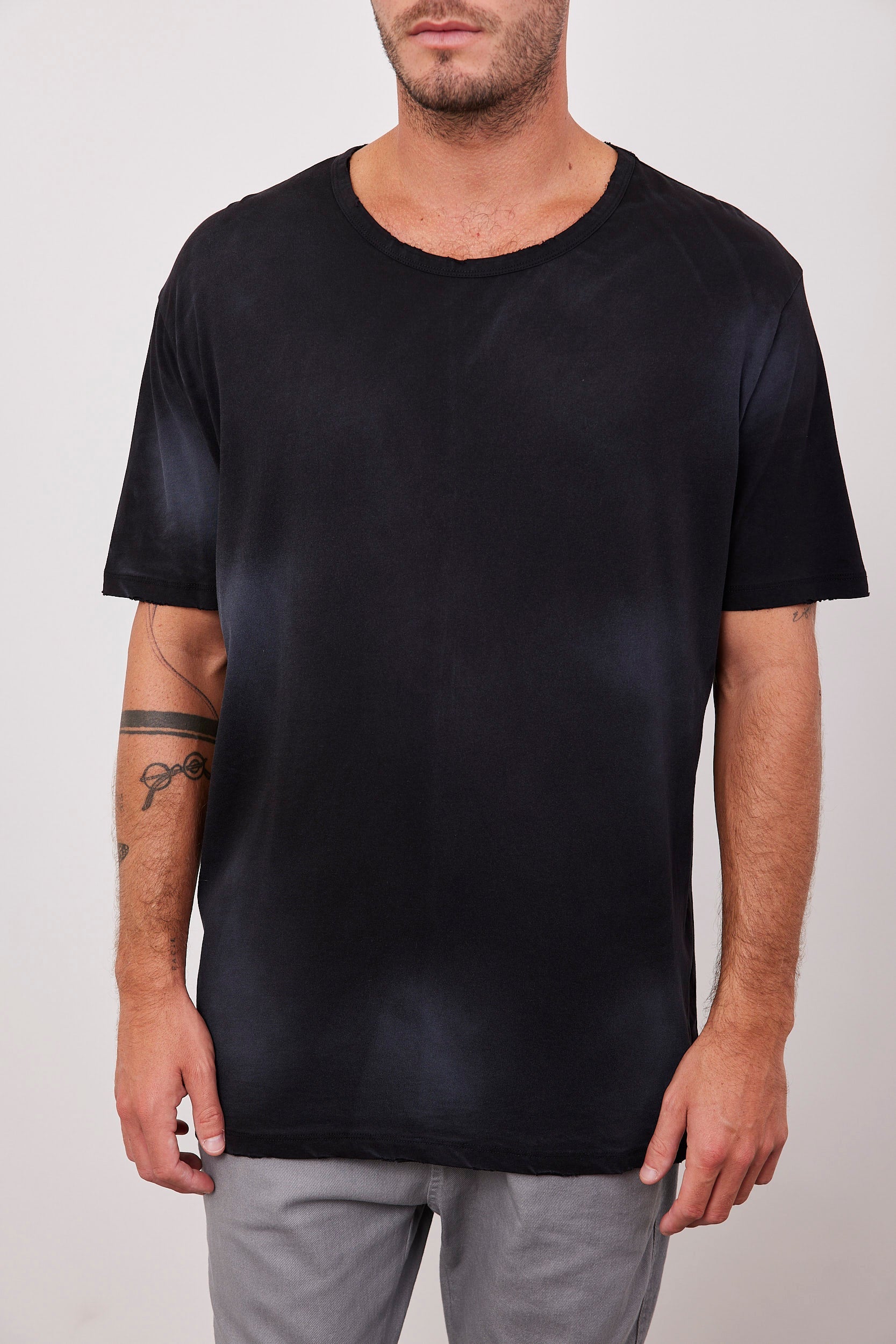 חולצת ווש קצרה עם גימור פרום - ITAY BRANDS