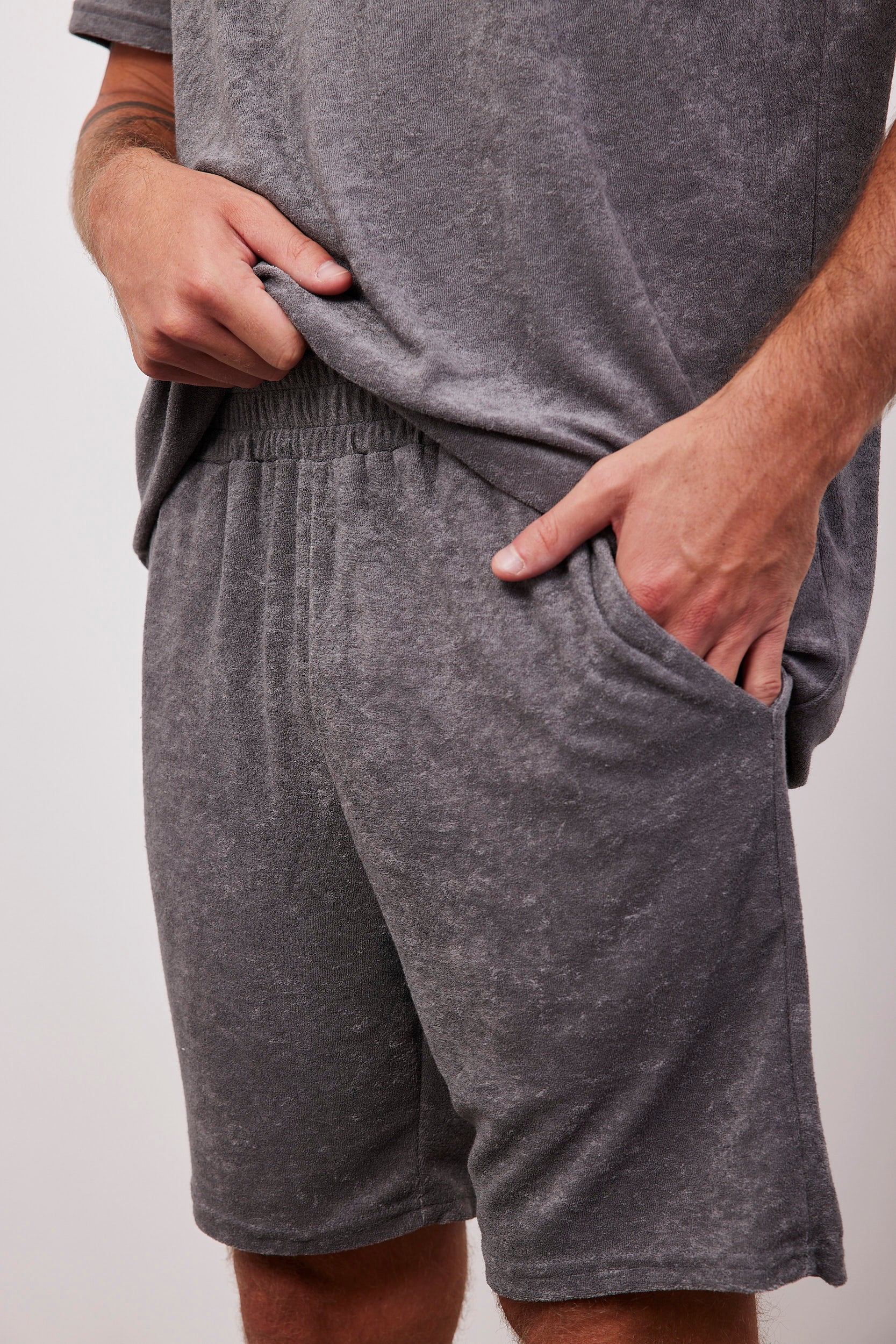 מכנסיים קצרים מבד מגבת - ITAY BRANDS