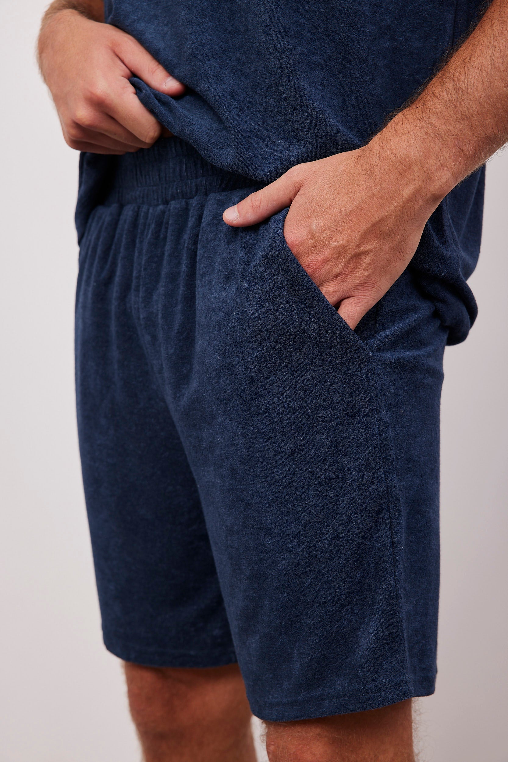 מכנסיים קצרים מבד מגבת - ITAY BRANDS