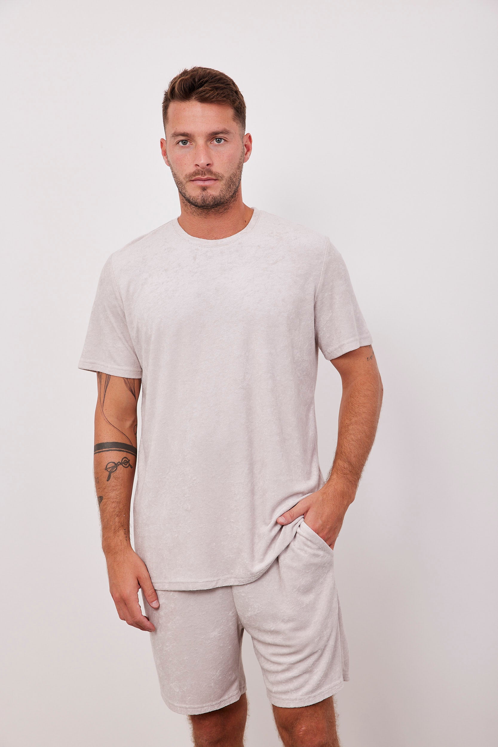 מכנסיים קצרים מבד מגבת - ITAY BRANDS