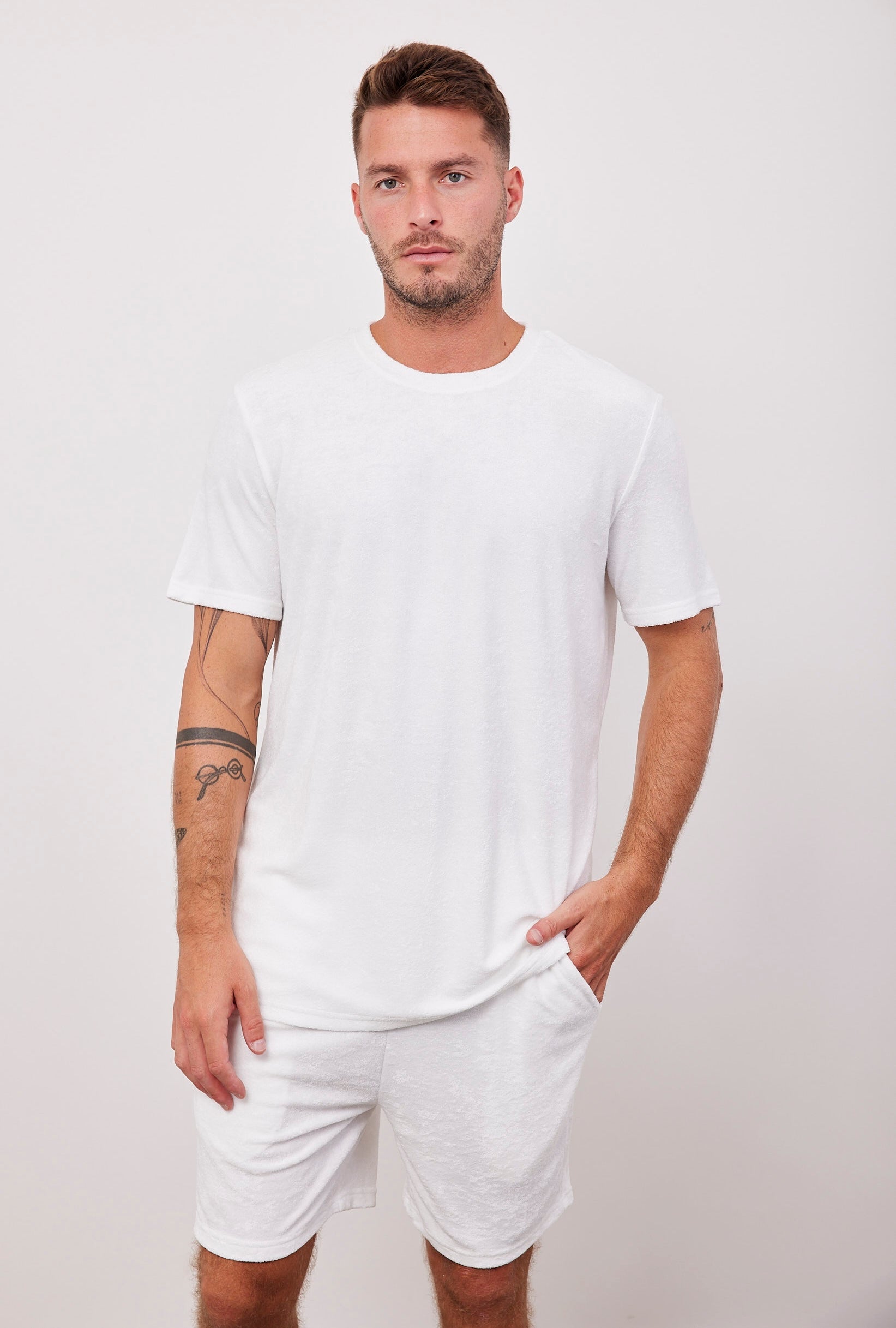 מכנסיים קצרים מבד מגבת - ITAY BRANDS