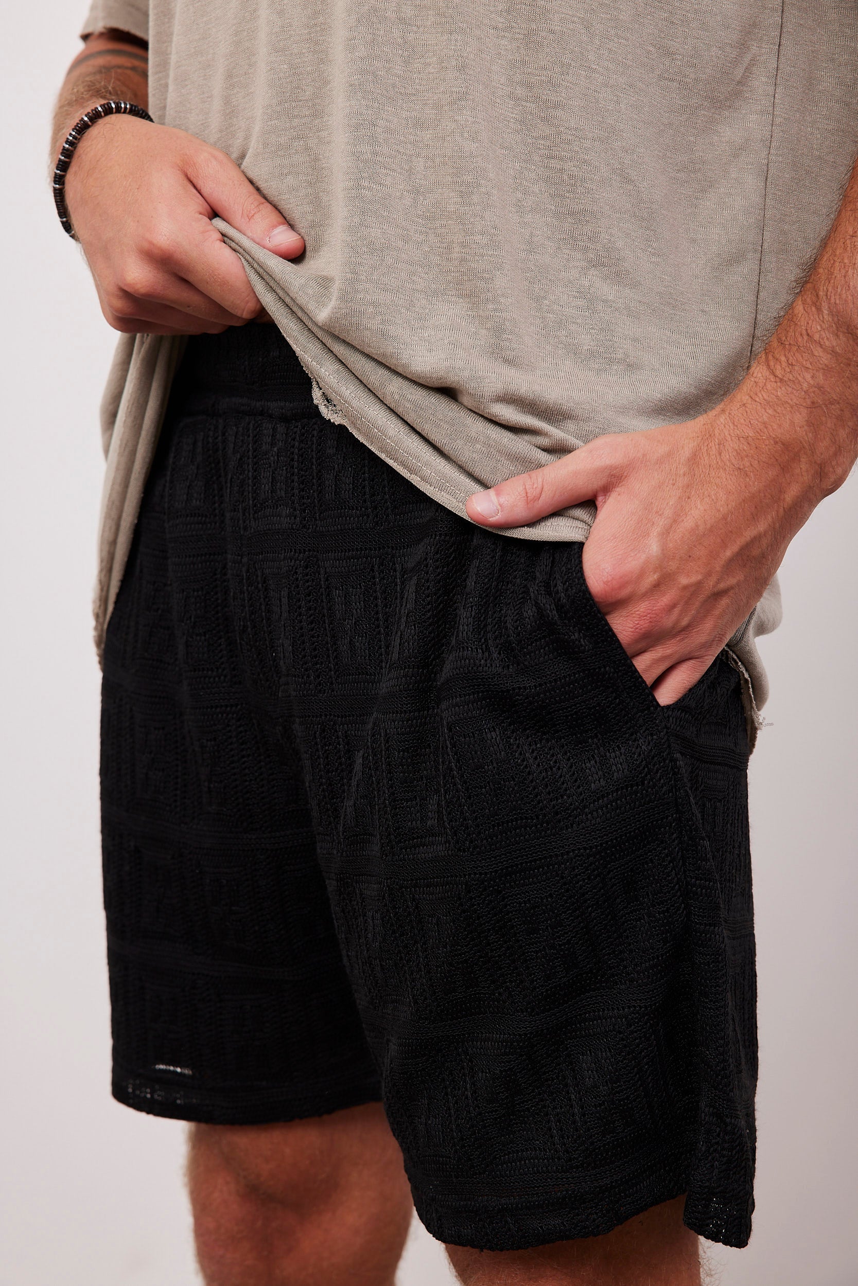 מכנסיים קצרים במראה קרושה - ITAY BRANDS