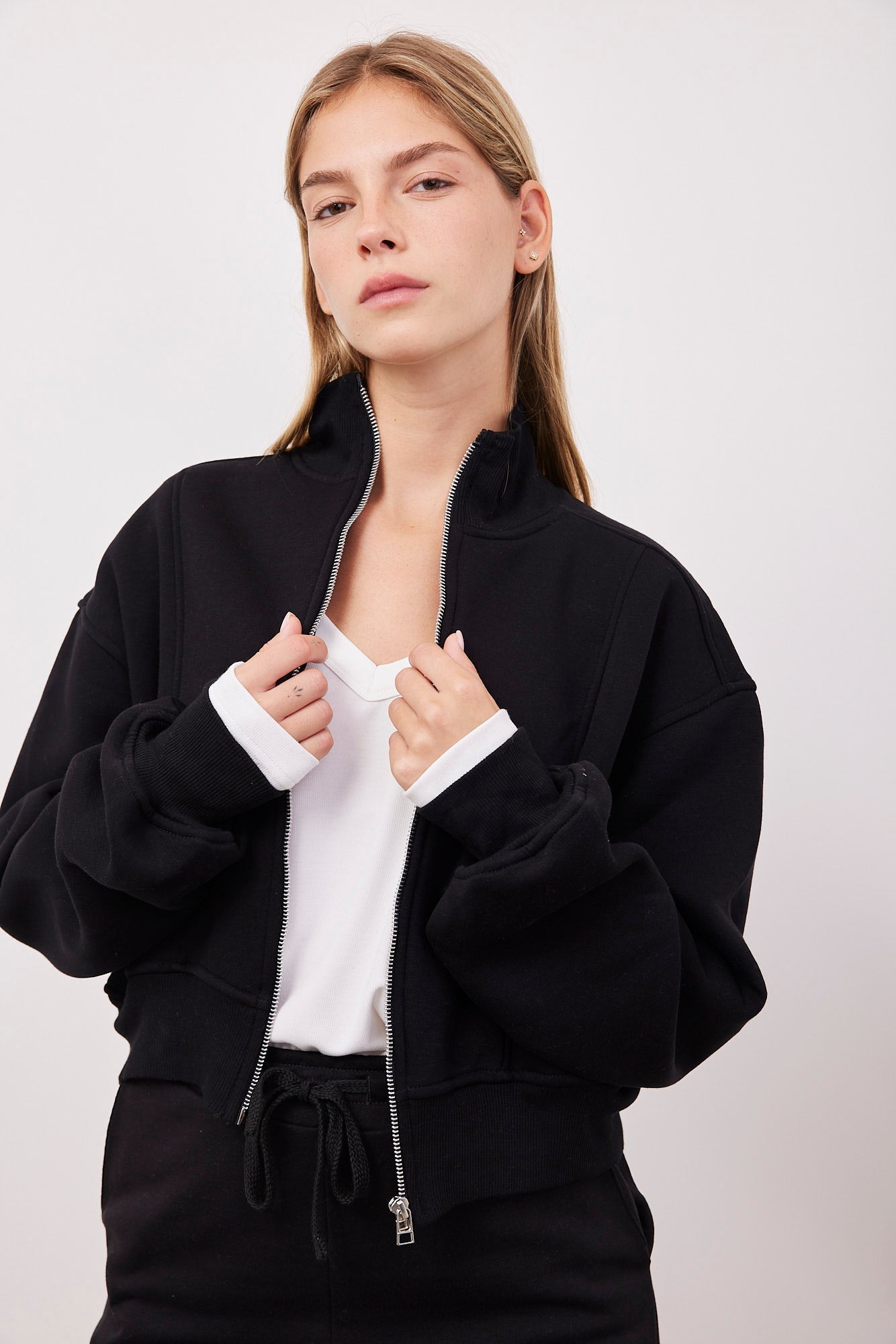 בומבר פרנץ׳ טרי עם רוכסן - ITAY BRANDS