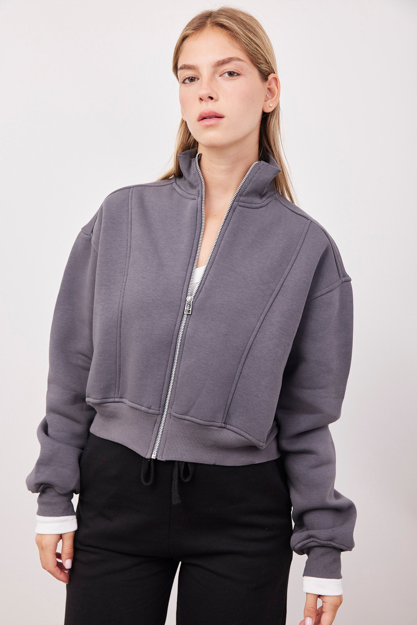 בומבר פרנץ׳ טרי עם רוכסן - ITAY BRANDS