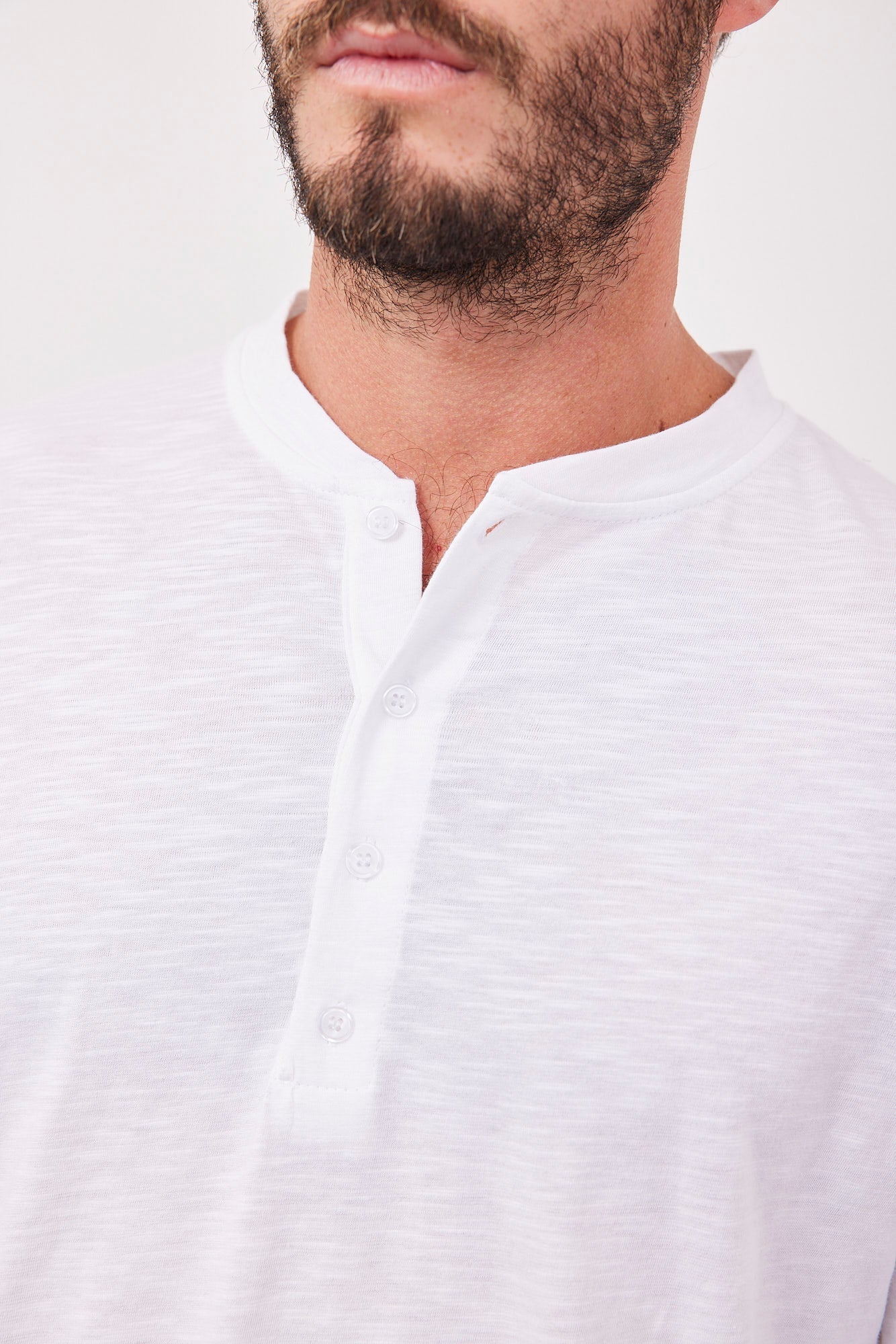 חולצת מלאנז׳ בשילוב כפתורים - ITAY BRANDS