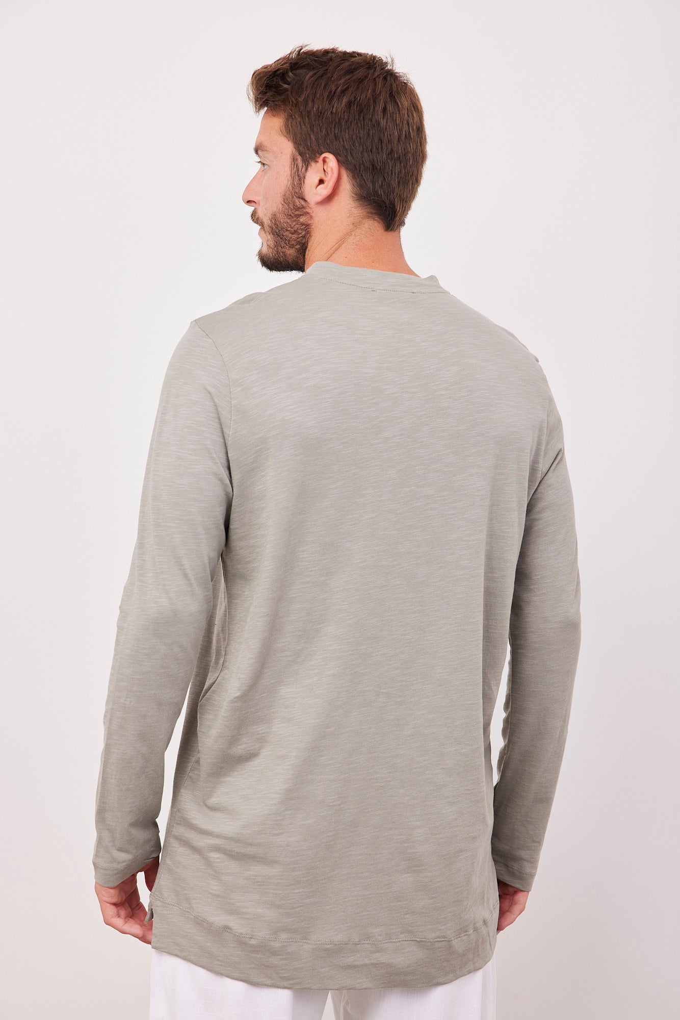 חולצת מלאנז׳ בשילוב כפתורים - ITAY BRANDS