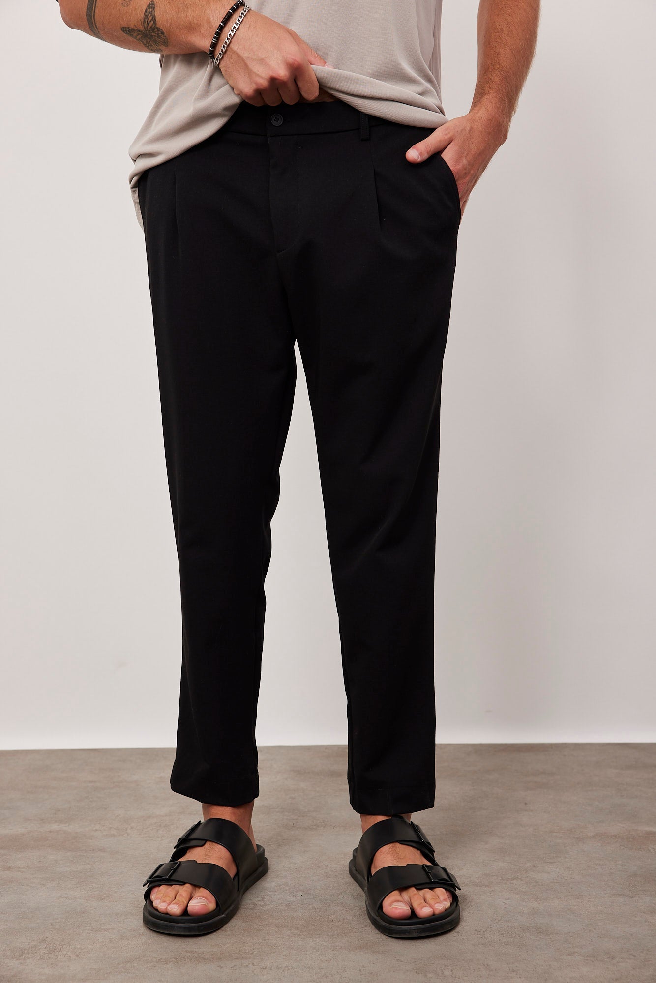 מכנס מחוייט בגזרה ישרה - ITAY BRANDS